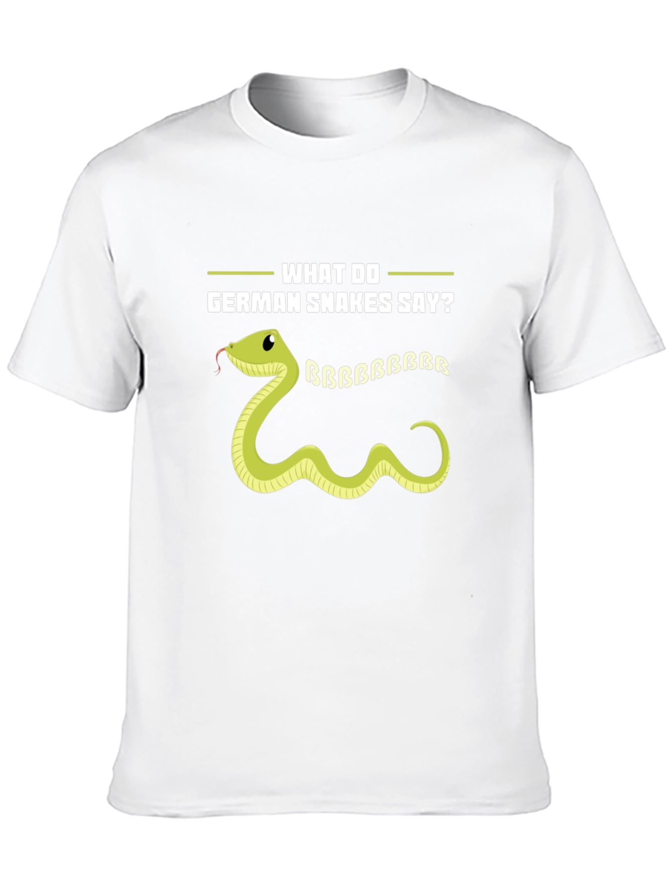 Funny German Snakes Graphic T-Shirt