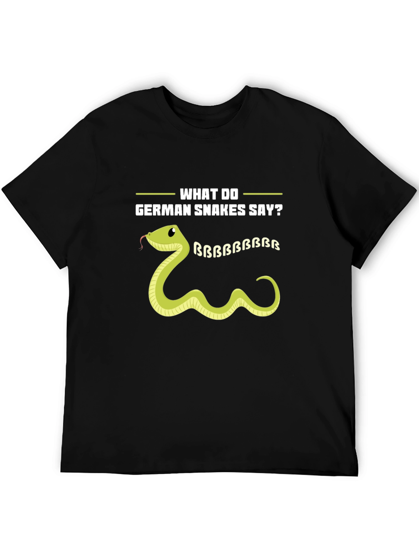 Funny German Snakes Graphic T-Shirt