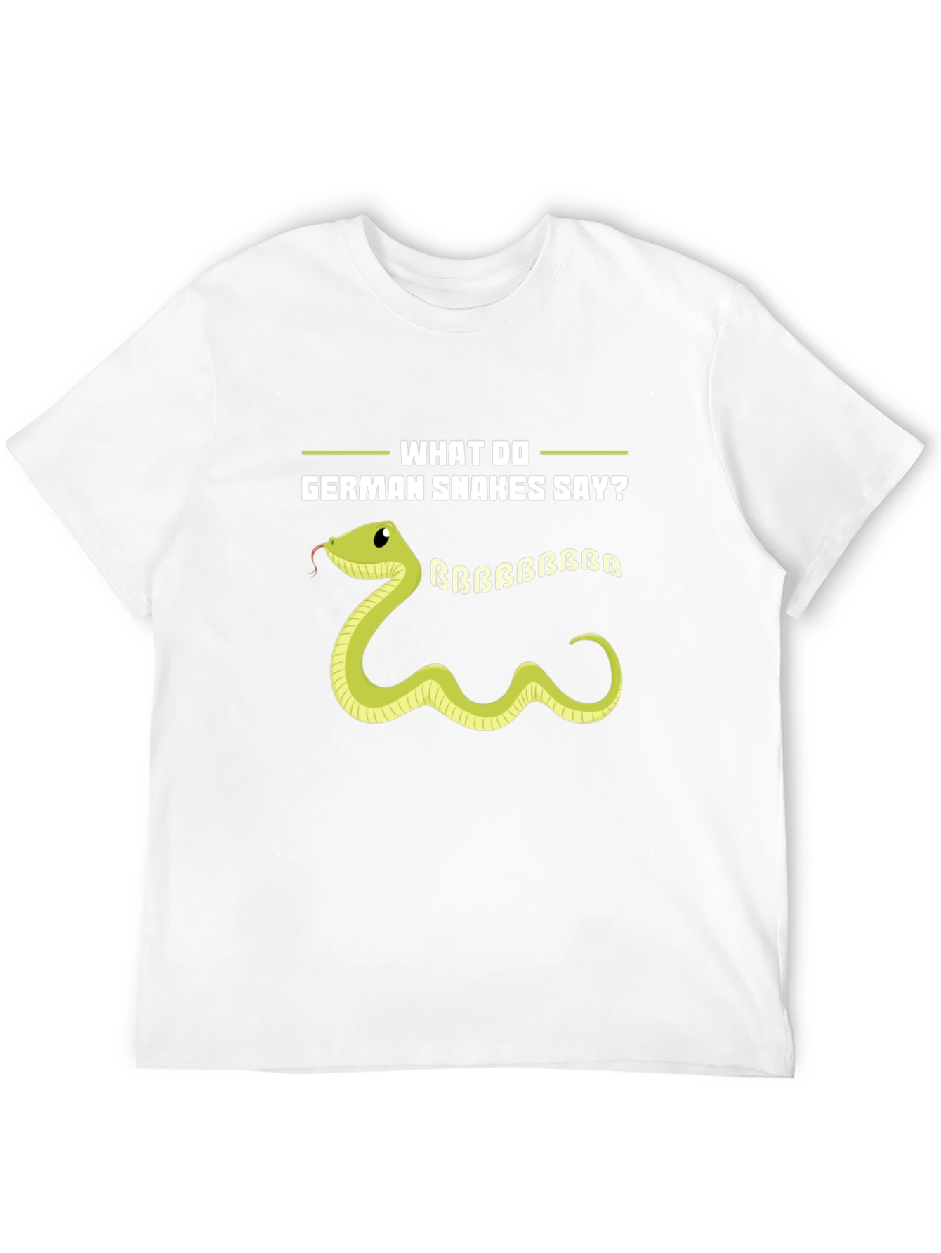 Funny German Snakes Graphic T-Shirt