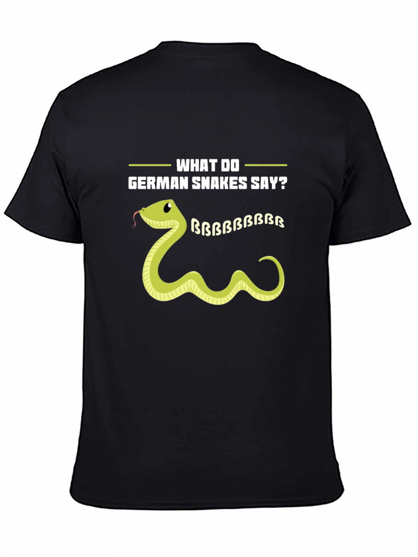 Funny German Snakes Graphic T-Shirt