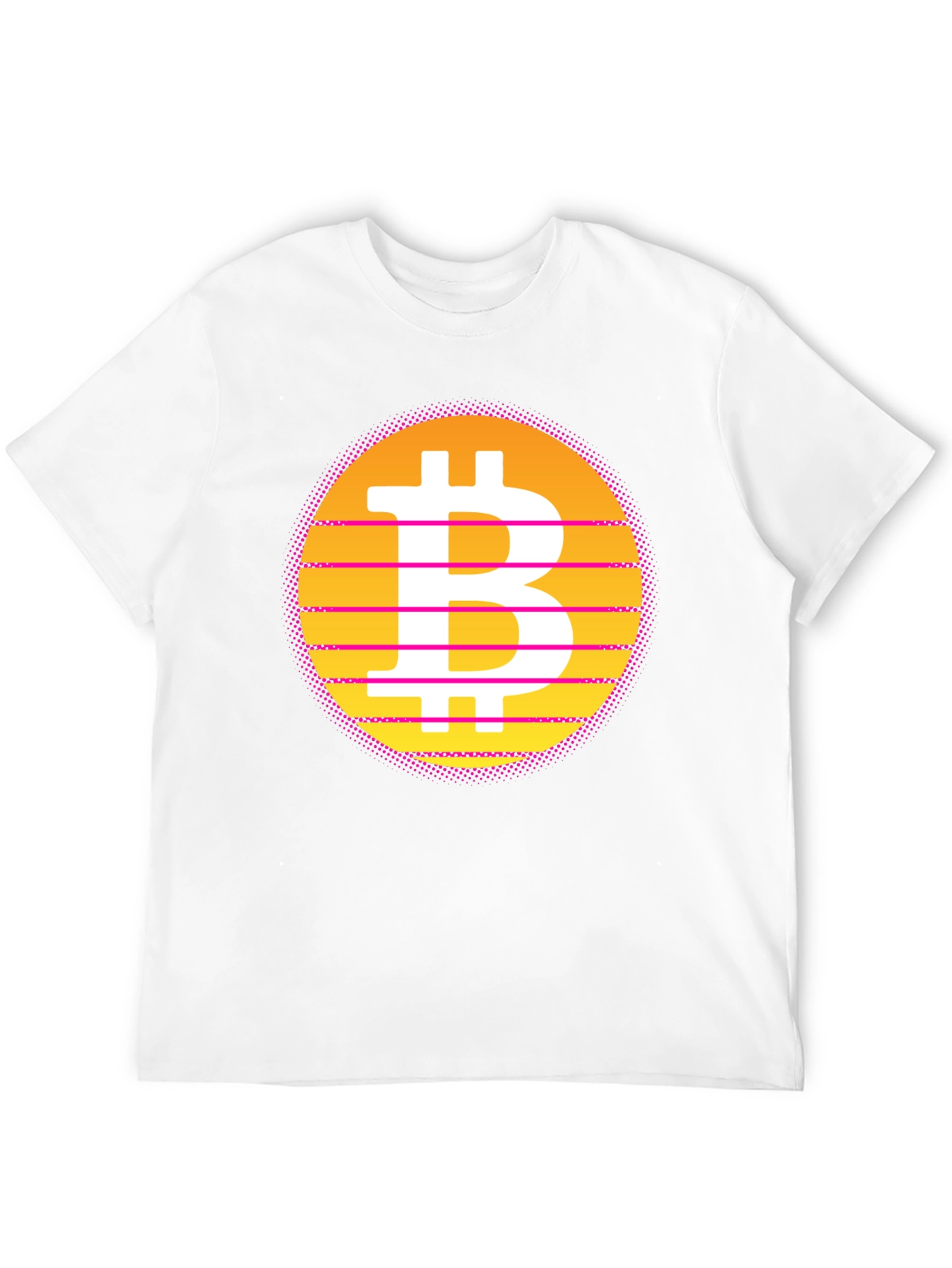 Retro Bitcoin T-Shirt - Black Crypto Tee