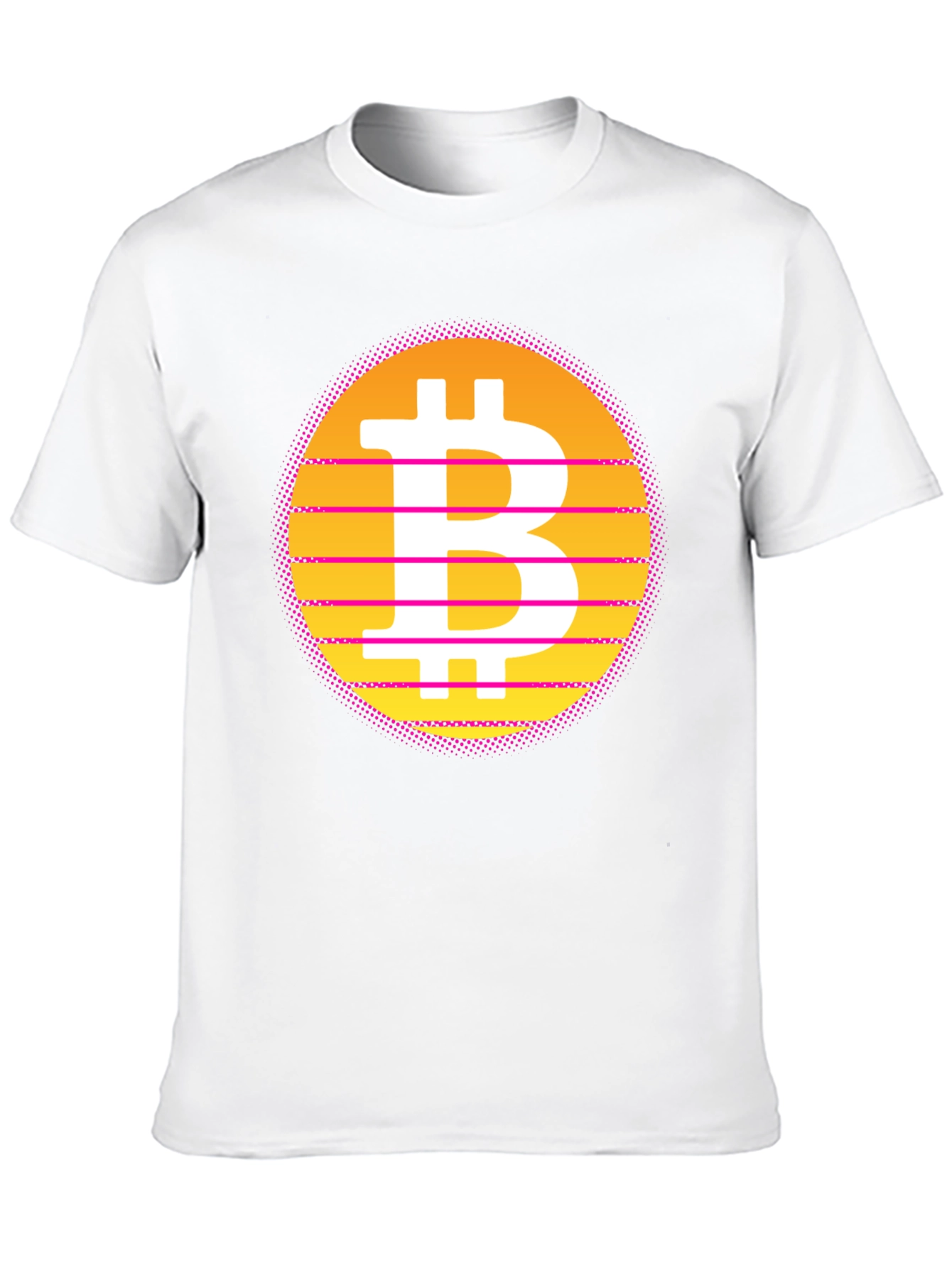 Retro Bitcoin T-Shirt - Black Crypto Tee