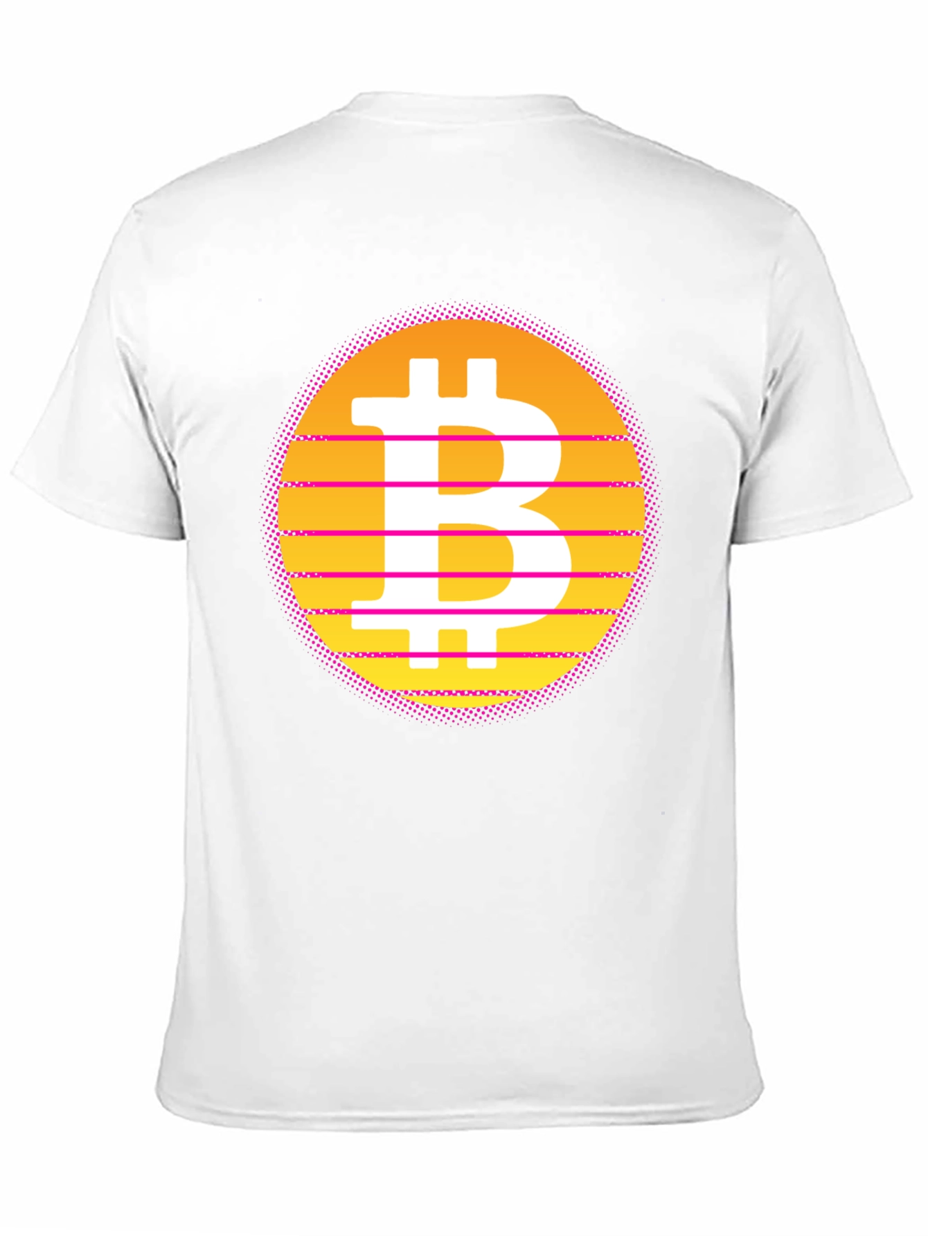 Retro Bitcoin T-Shirt - Black Crypto Tee