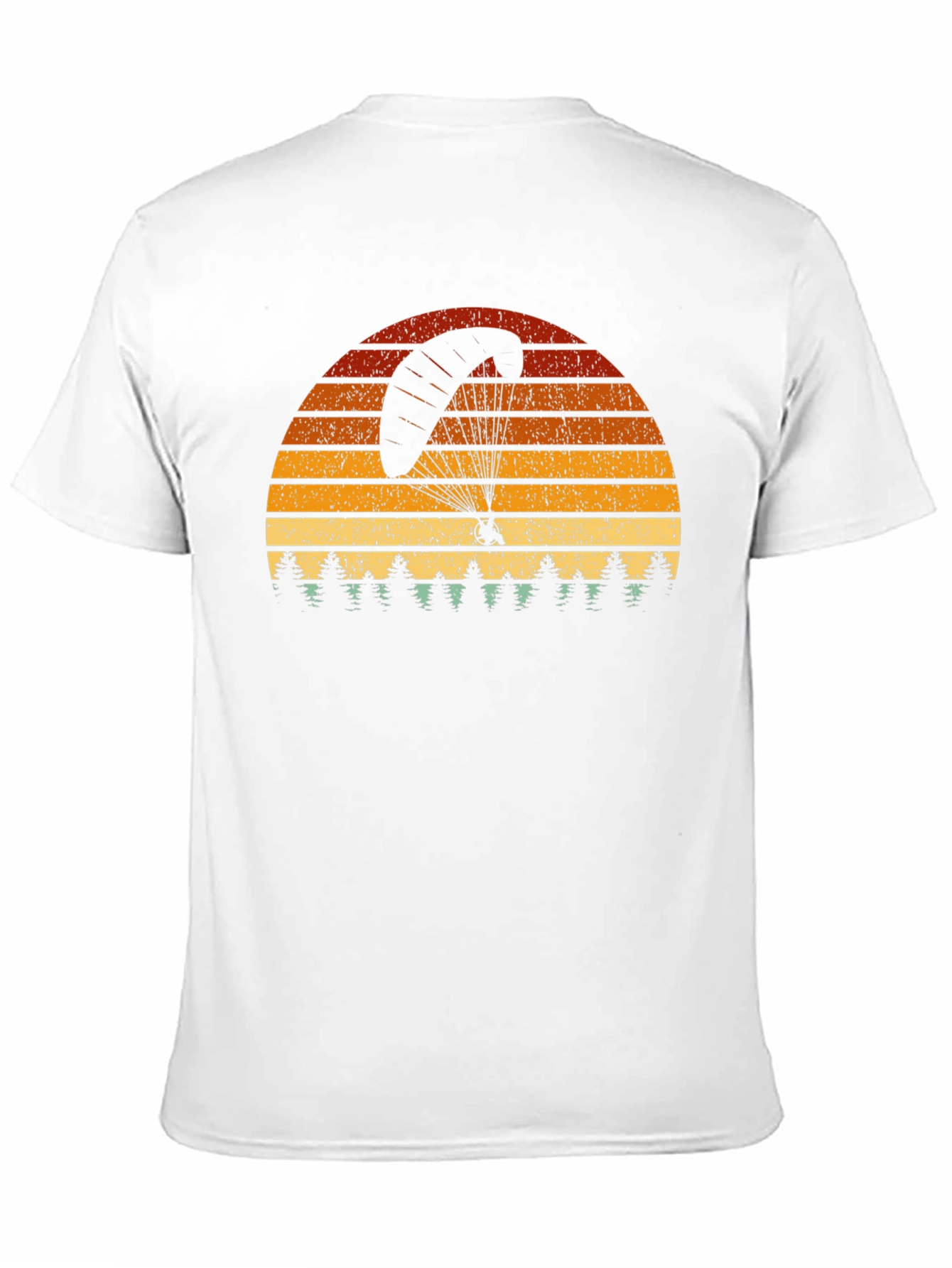 Paragliding Sunset Graphic Tee - Adventure Ready!