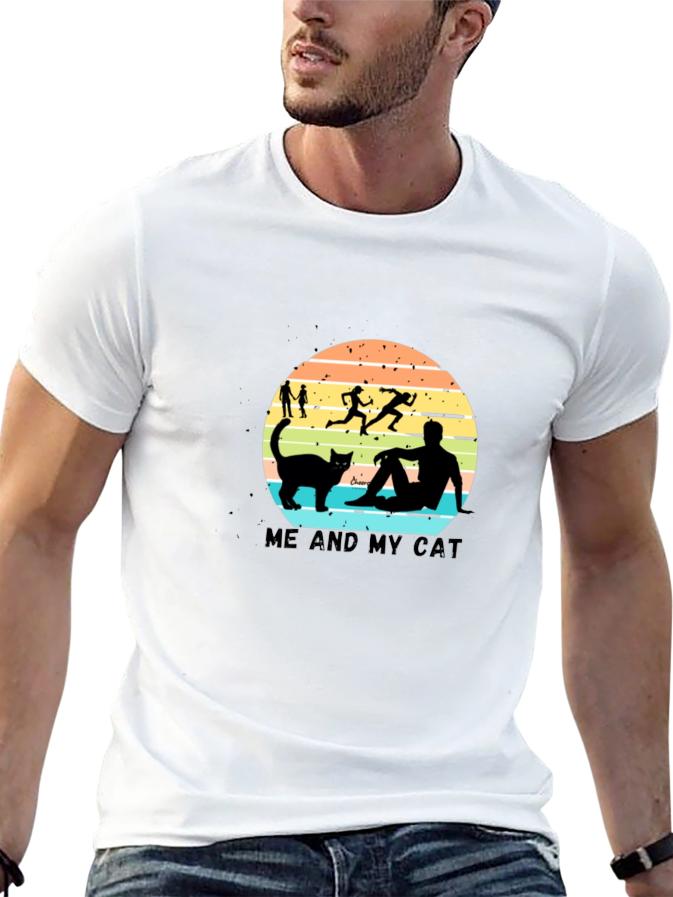 Me and My Cat Graphic Tee