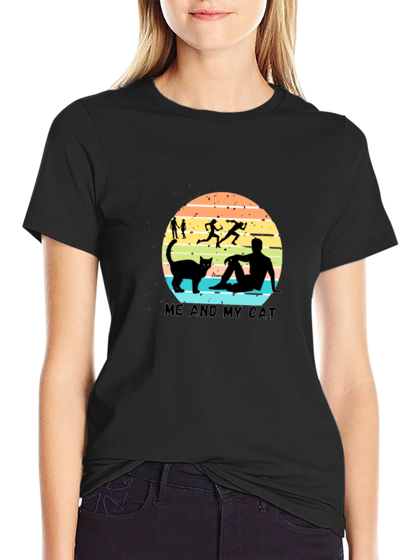 Me and My Cat Graphic Tee