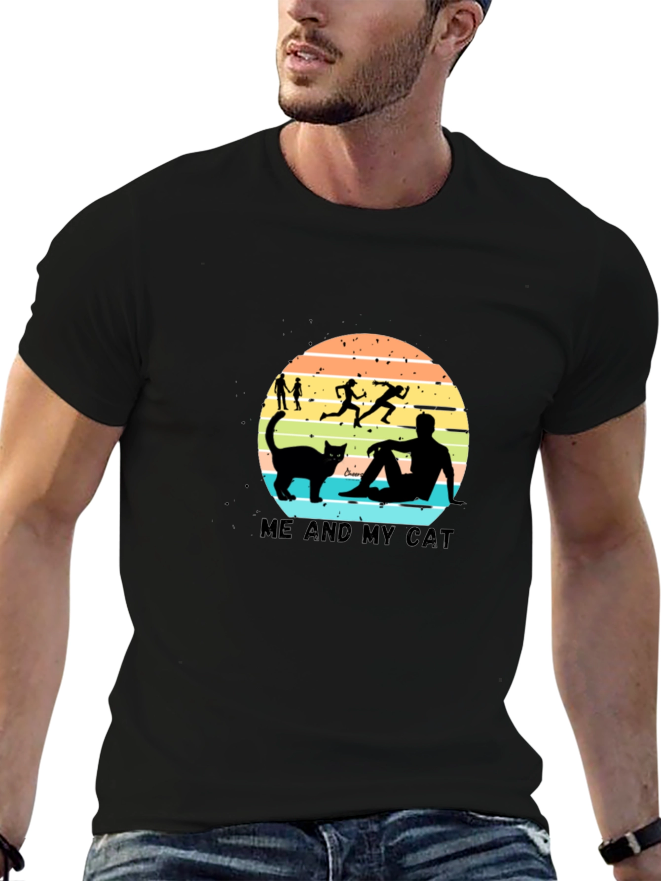 Me and My Cat Graphic Tee