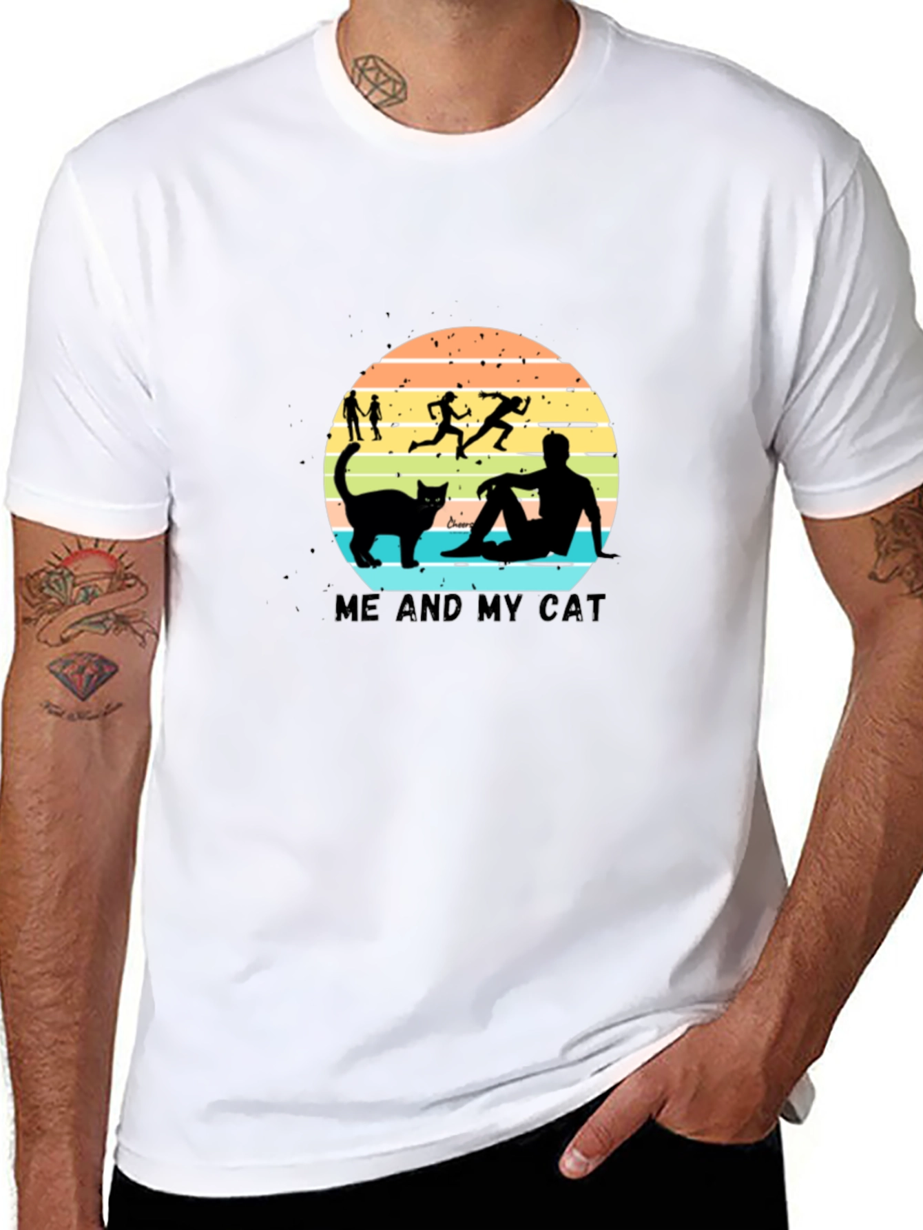 Me and My Cat Graphic Tee