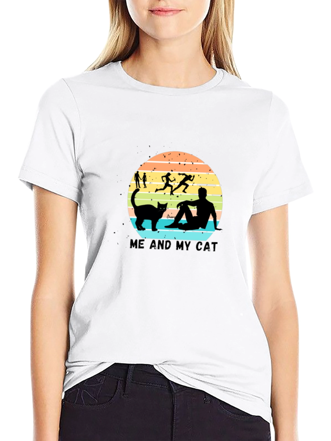 Me and My Cat Graphic Tee