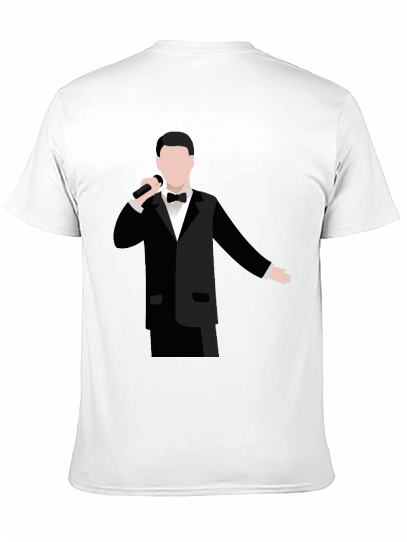 Singer Silhouette Graphic Black T-Shirt