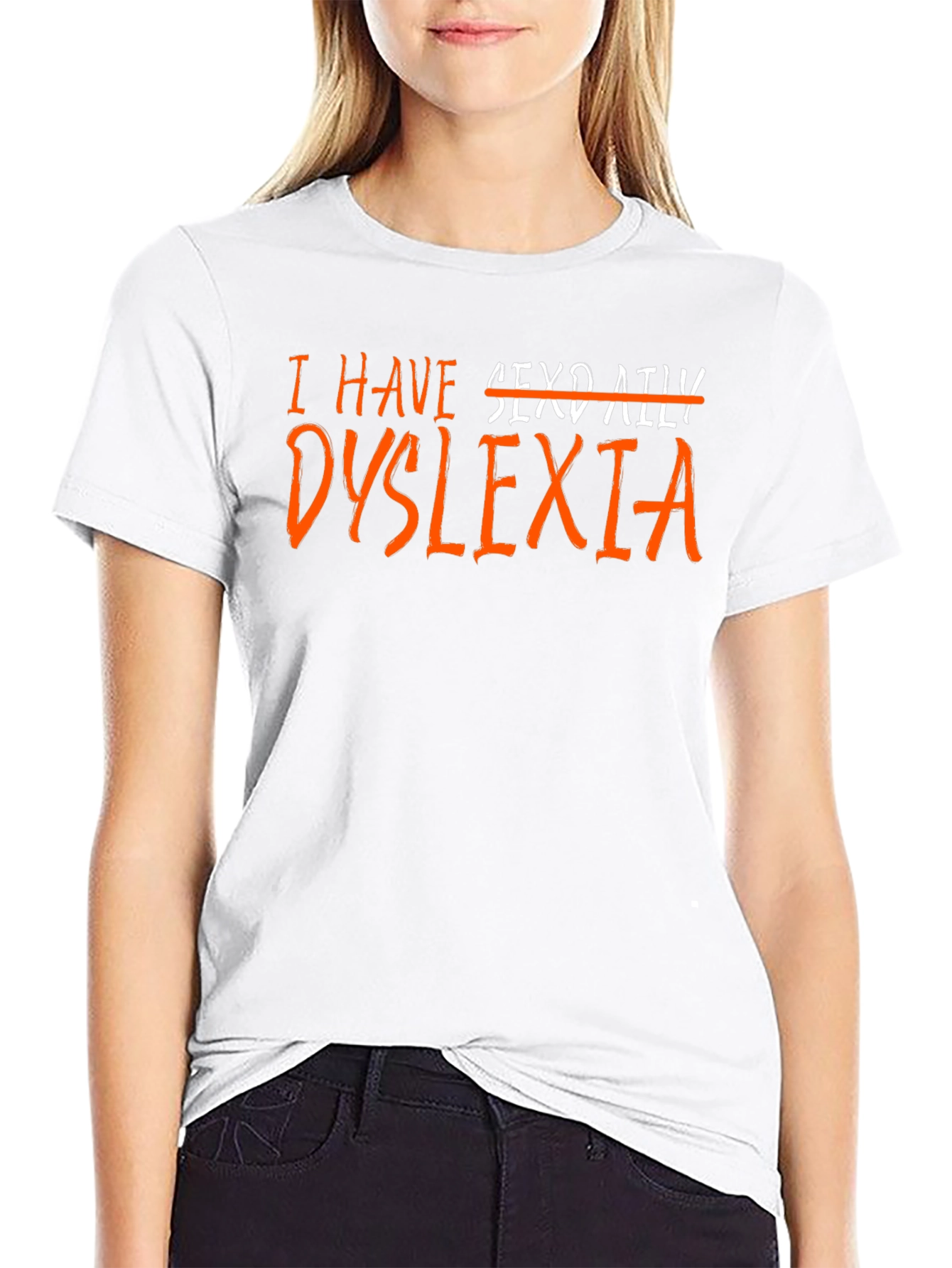 Dyslexia T-Shirt - Humor Novelty Graphic Tee