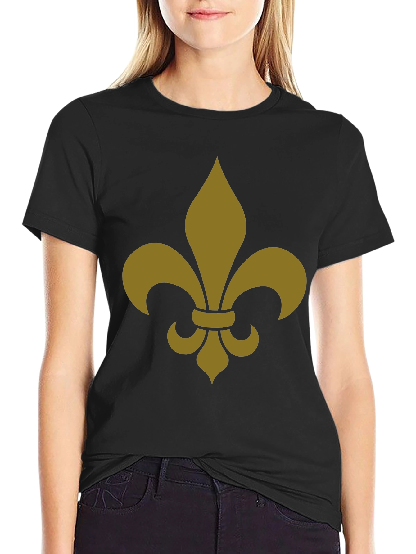 Fleur-de-Lis Graphic Tee - Classic Design