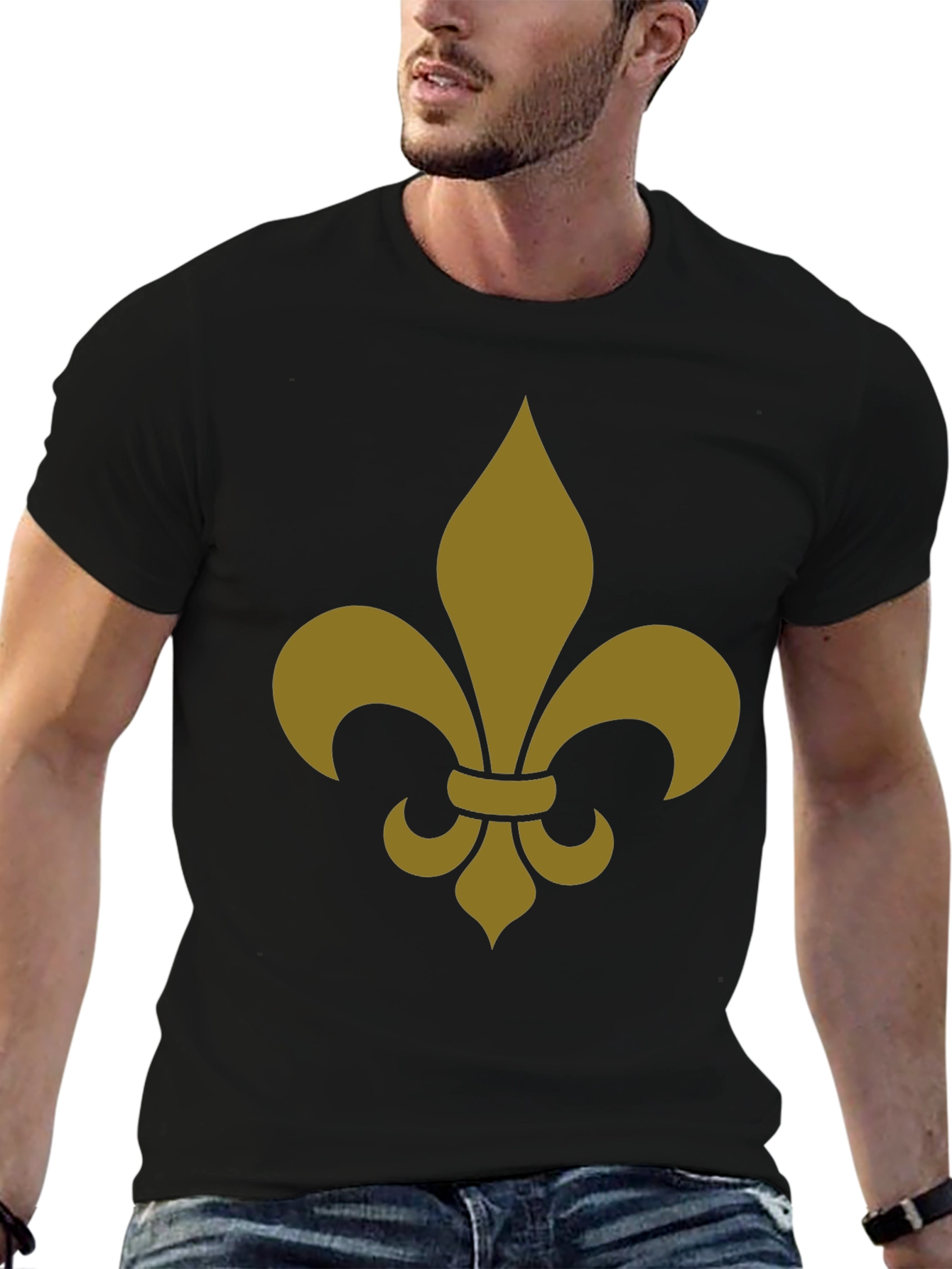 Fleur-de-Lis Graphic Tee - Classic Design