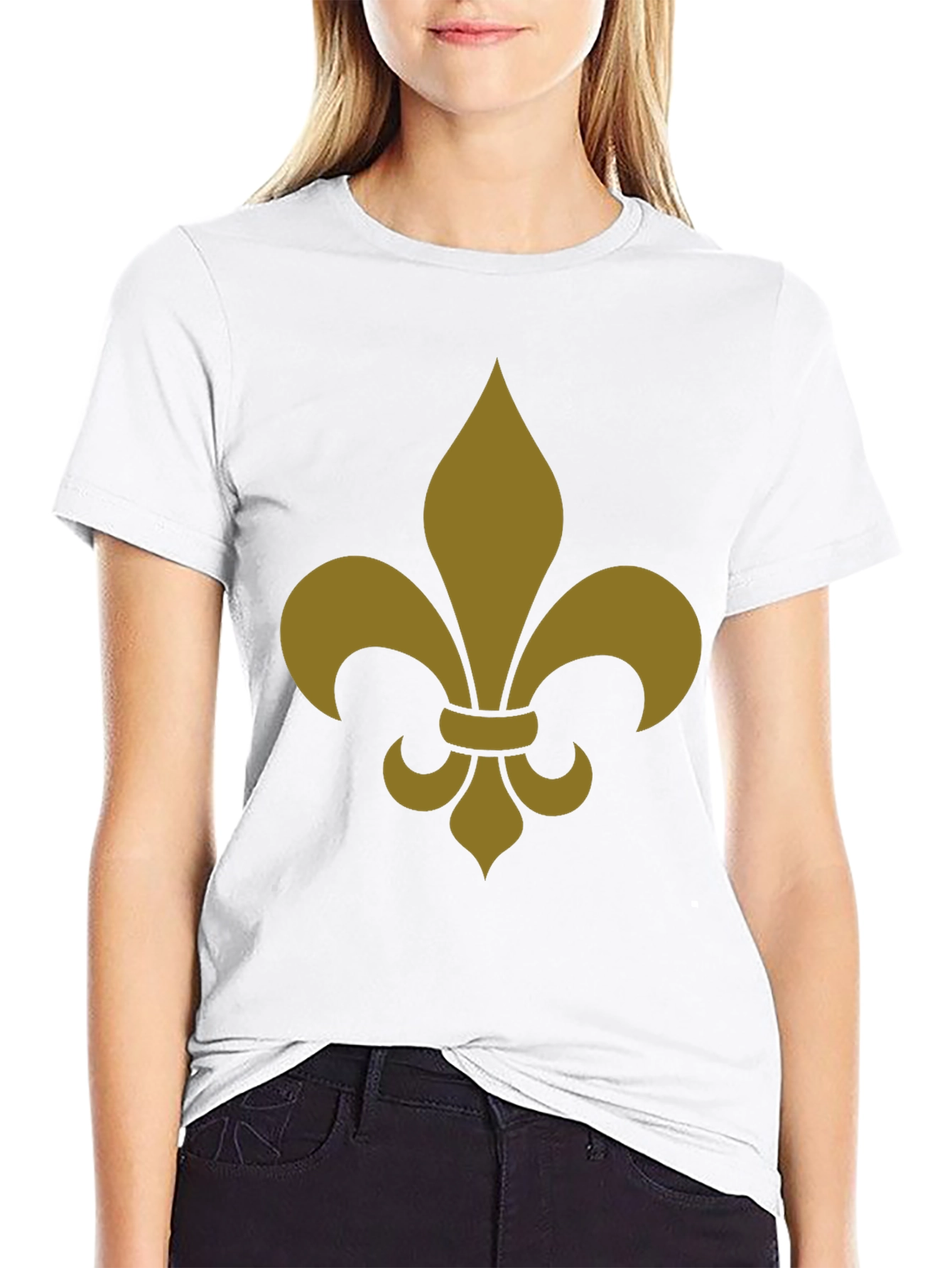 Fleur-de-Lis Graphic Tee - Classic Design