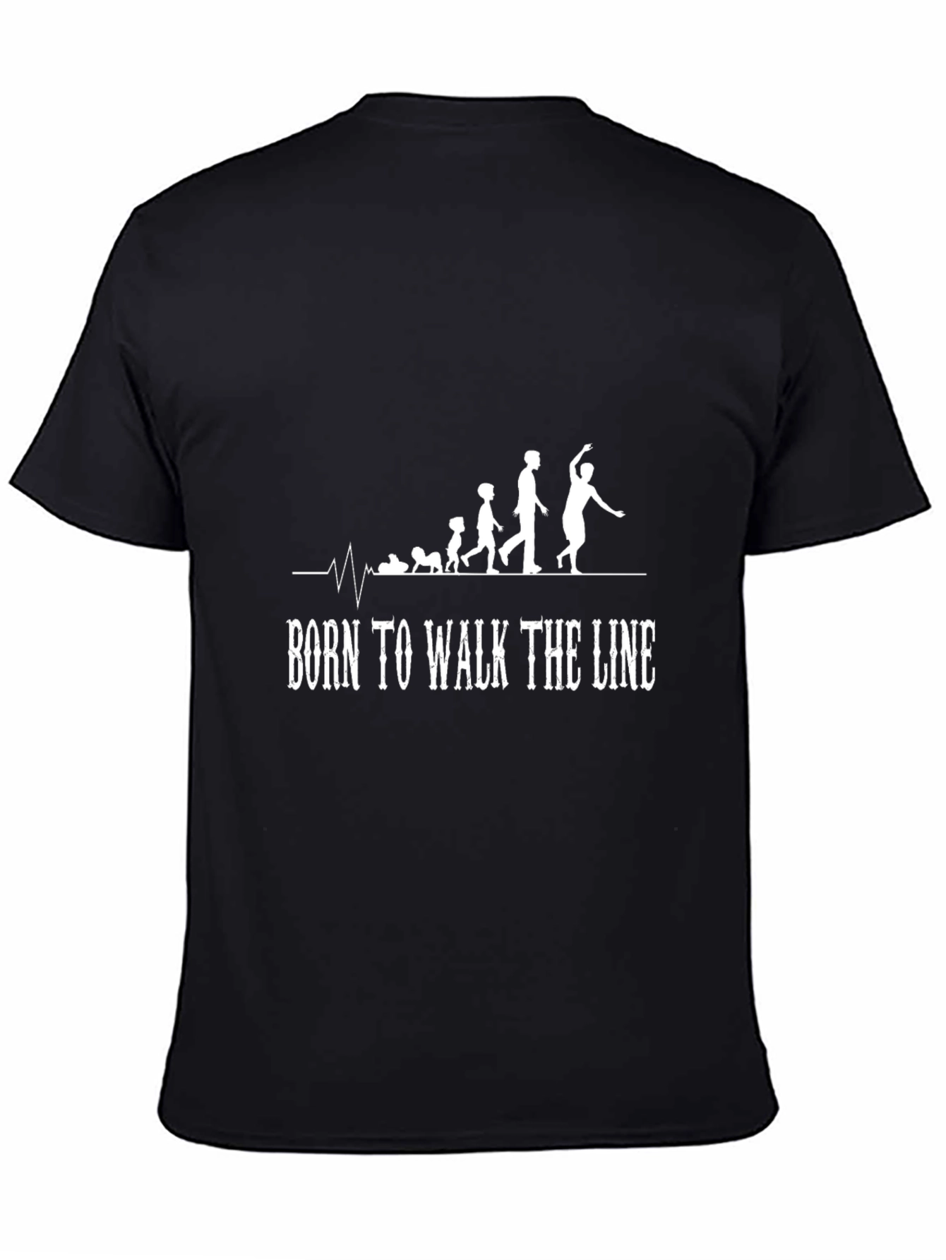 Born to Walk The Line Graphic Tee
