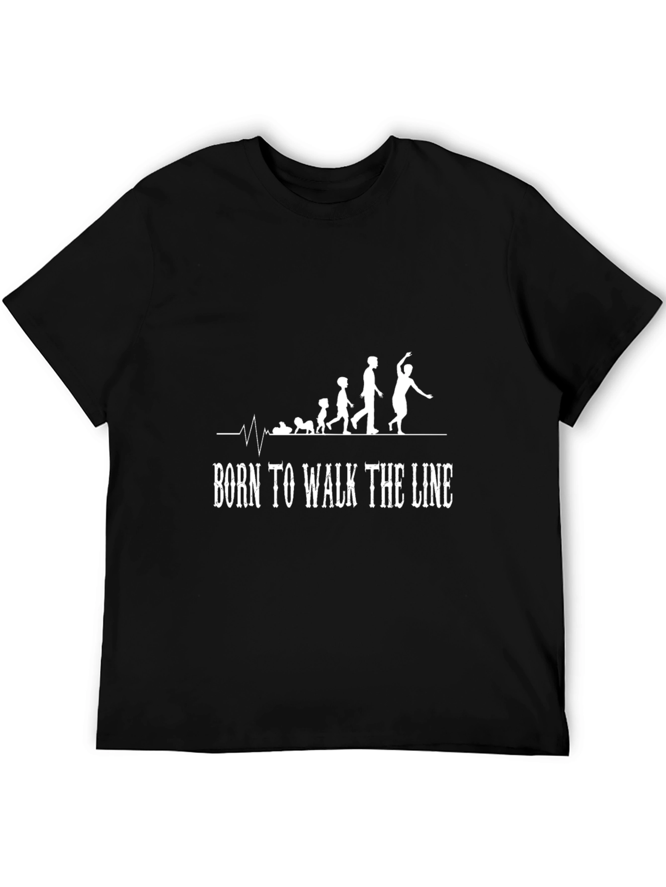 Born to Walk The Line Graphic Tee