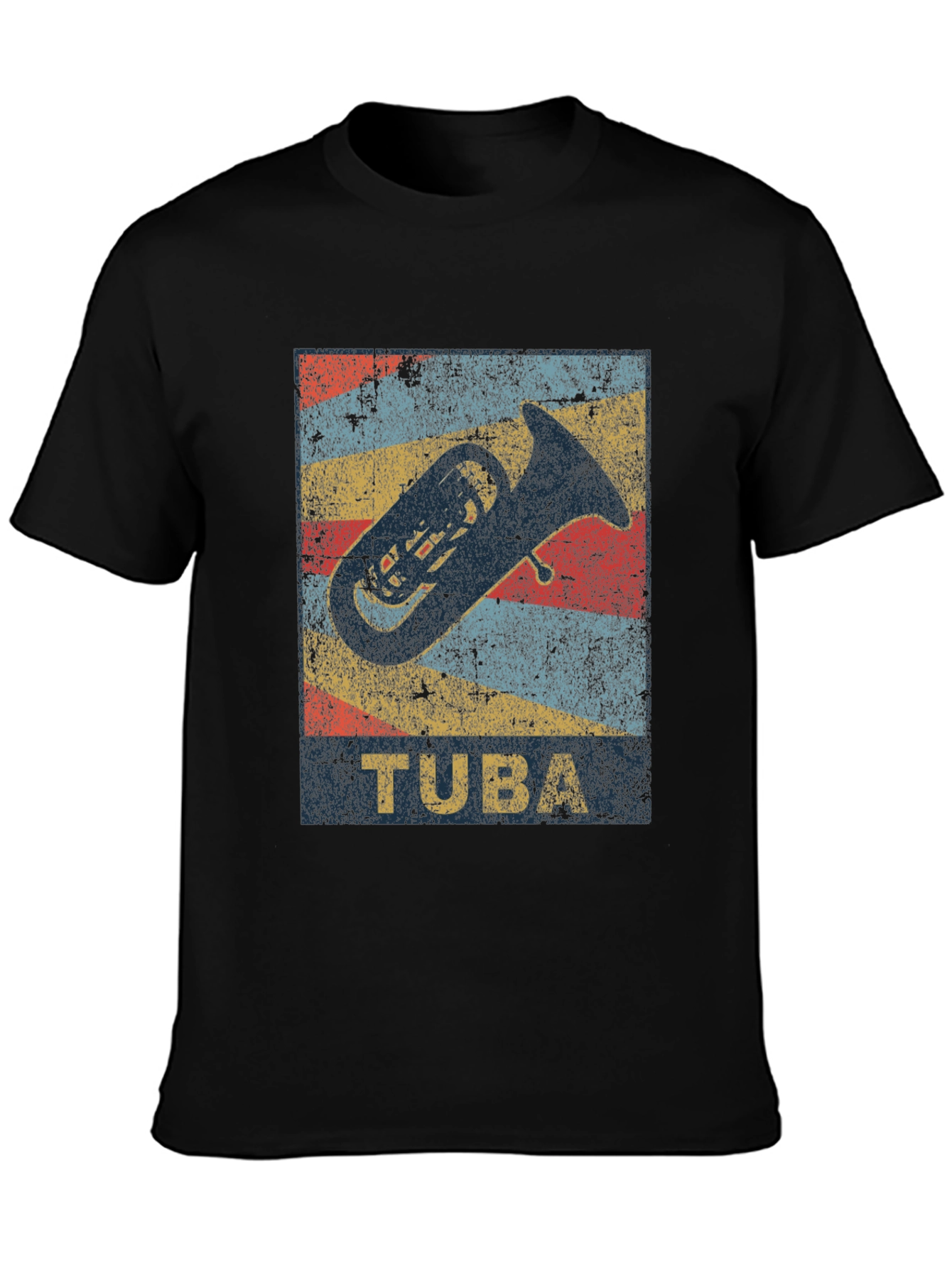Retro Tuba Music T-Shirt