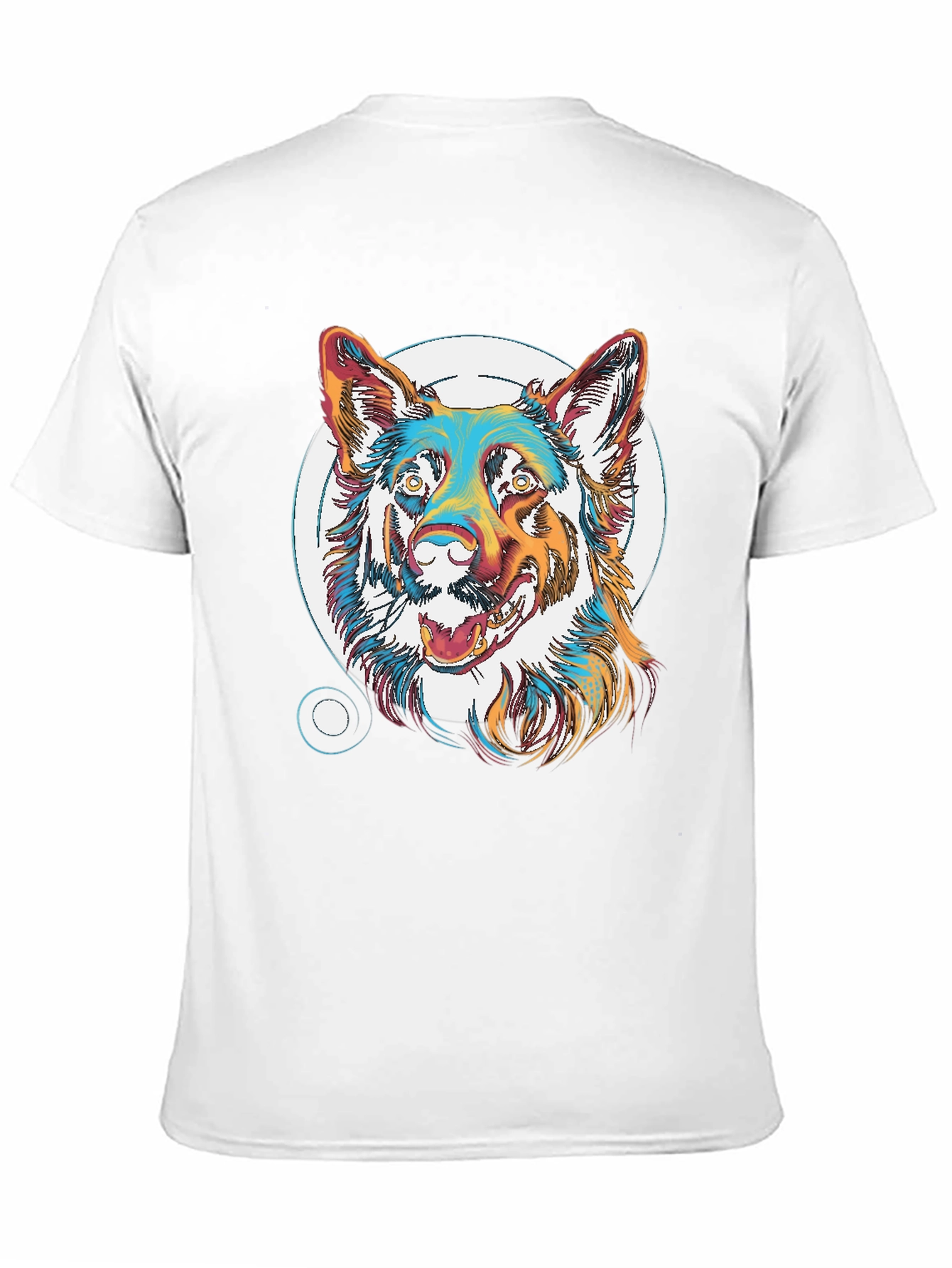 Cool Dog Graphic T-Shirt - Unisex Black Tee