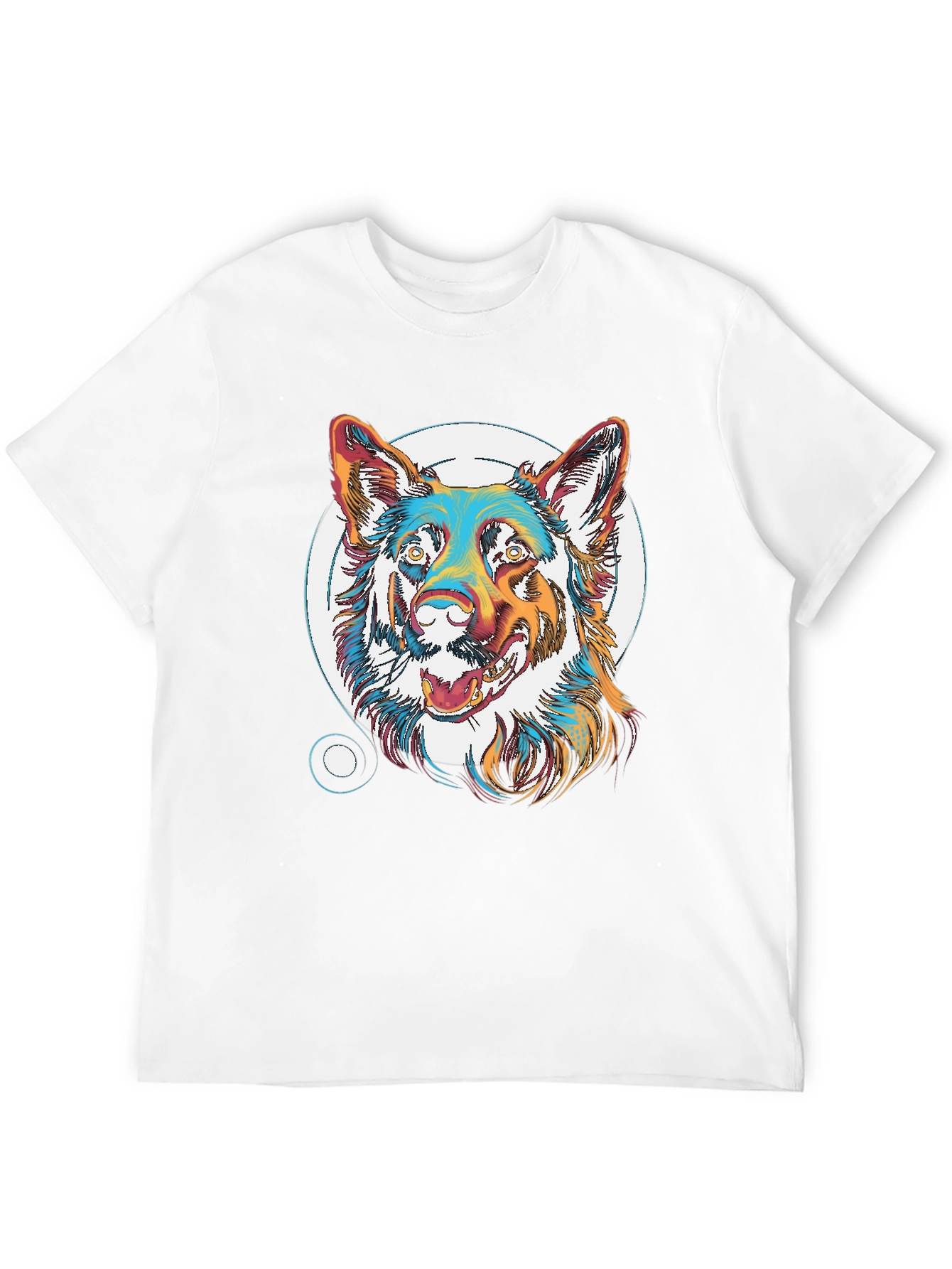 Cool Dog Graphic T-Shirt - Unisex Black Tee