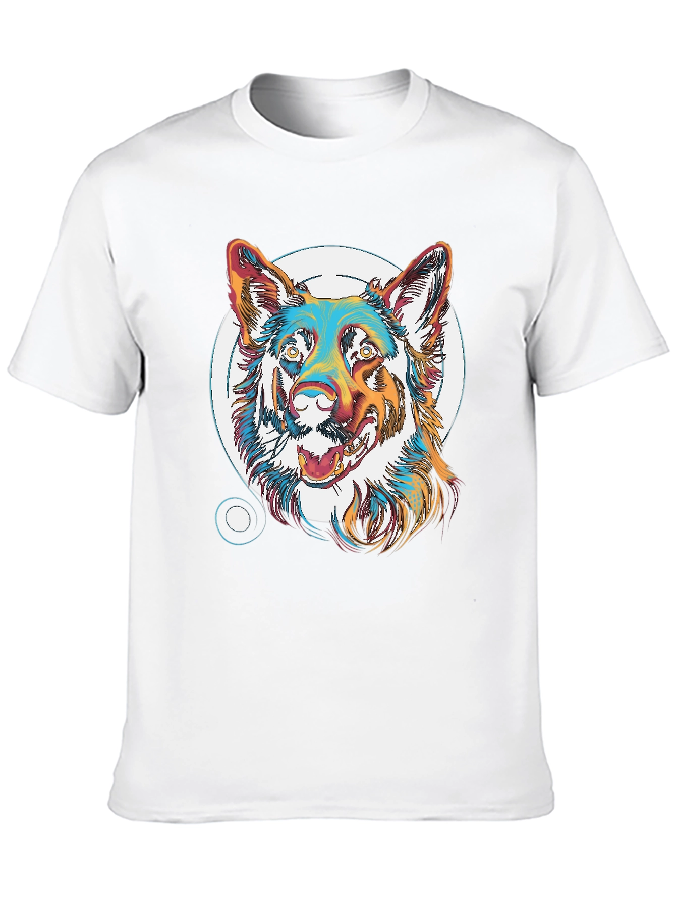 Cool Dog Graphic T-Shirt - Unisex Black Tee