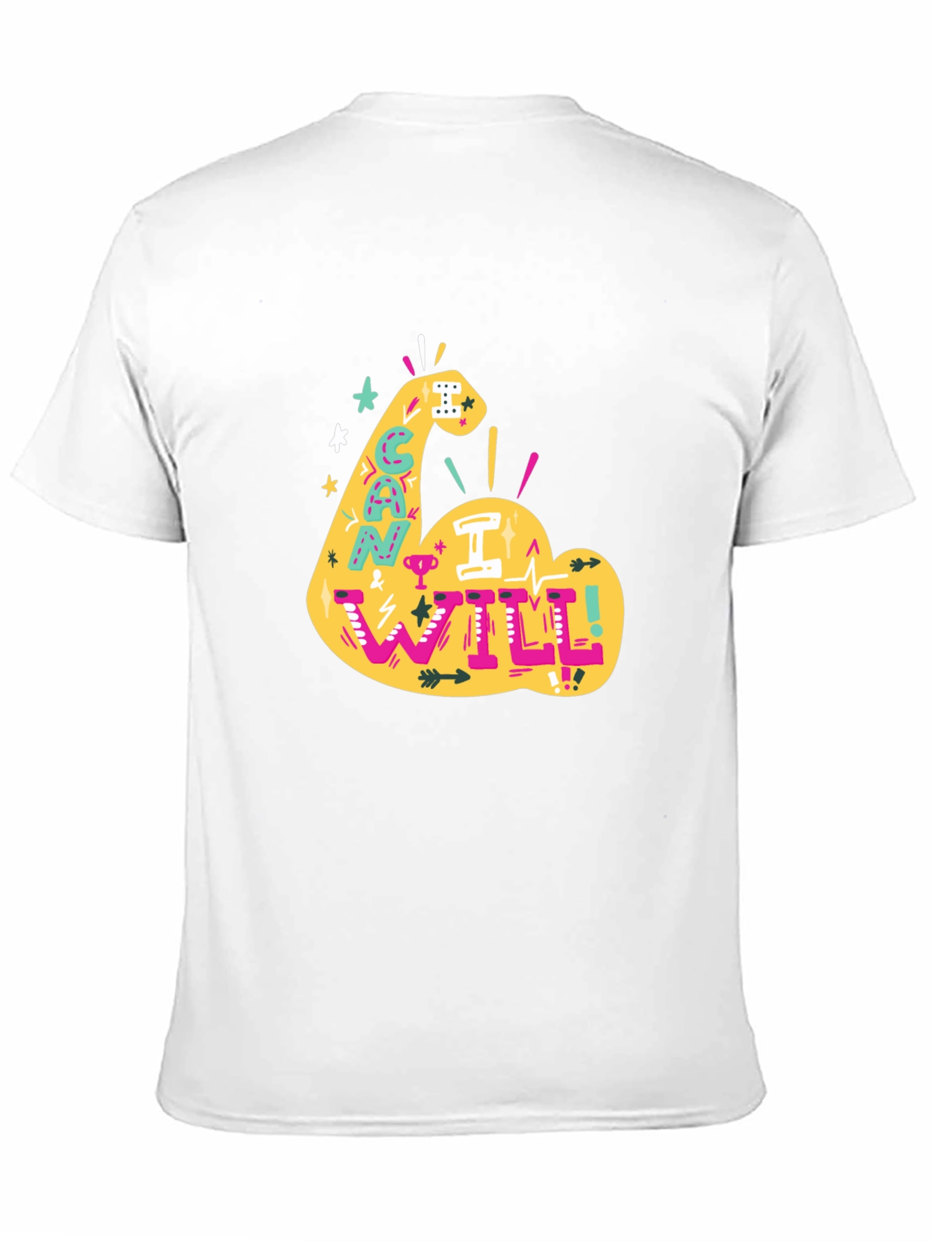 Can I Will Arm Graphic T-Shirt