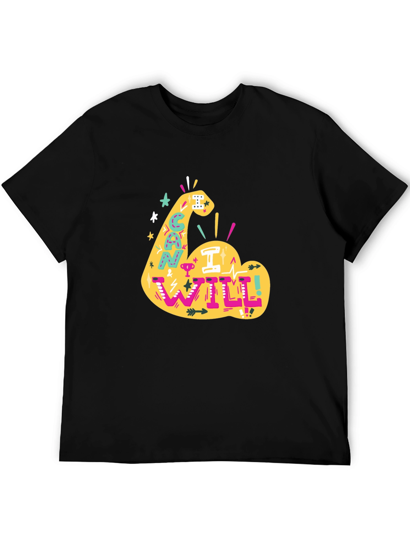 Can I Will Arm Graphic T-Shirt