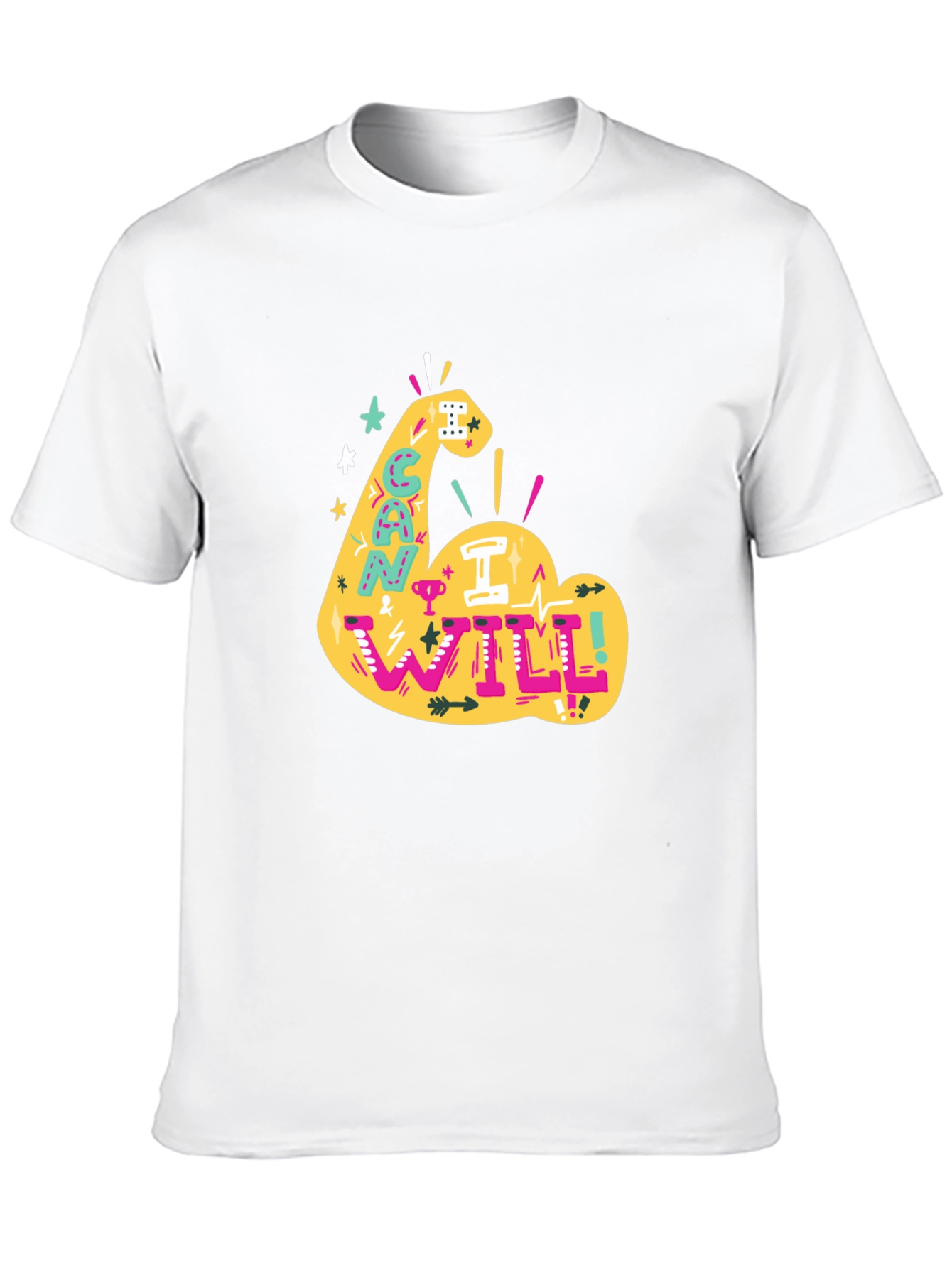 Can I Will Arm Graphic T-Shirt