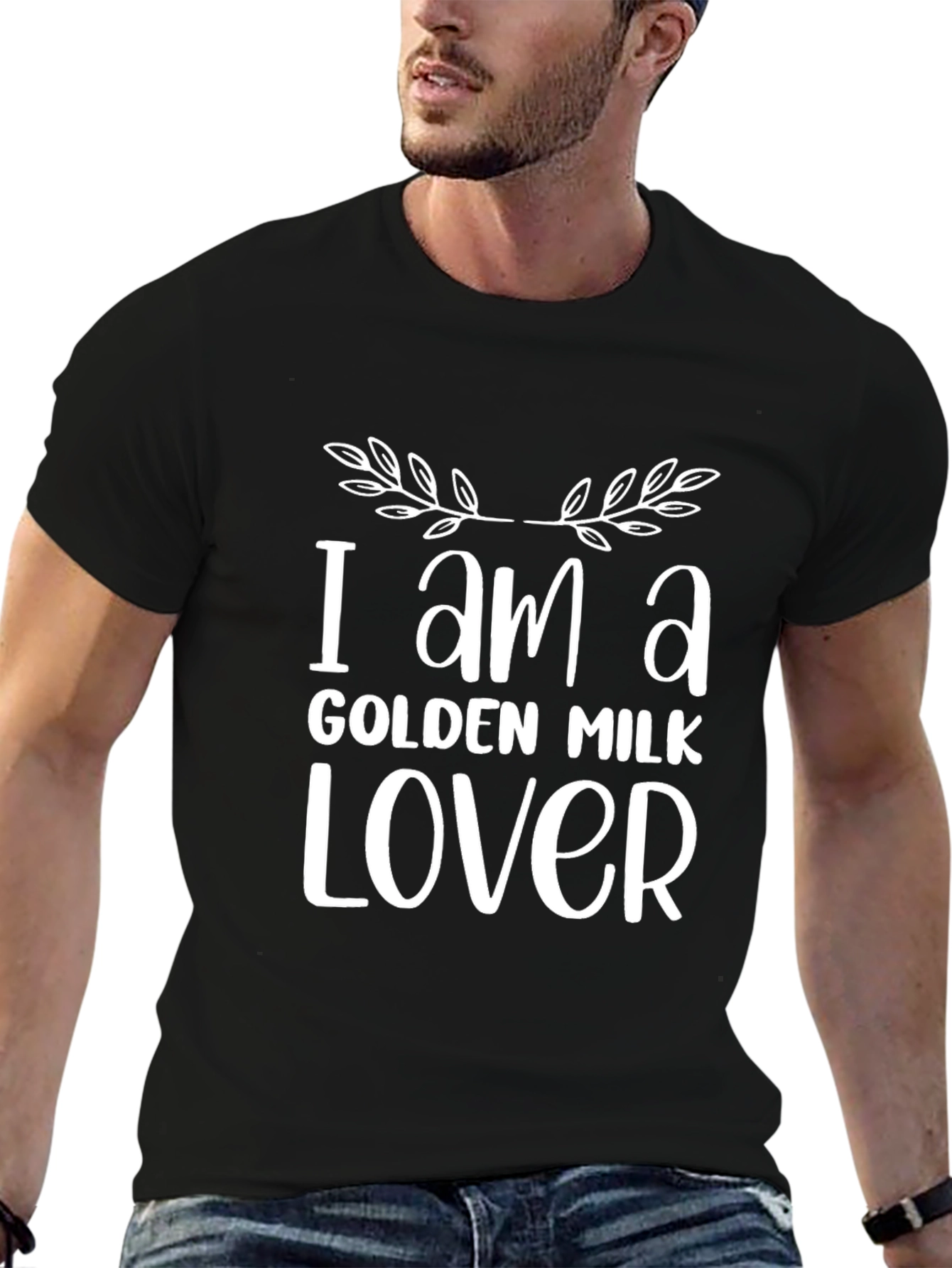 Golden Milk Lover T-Shirt - Soft Cotton Tee