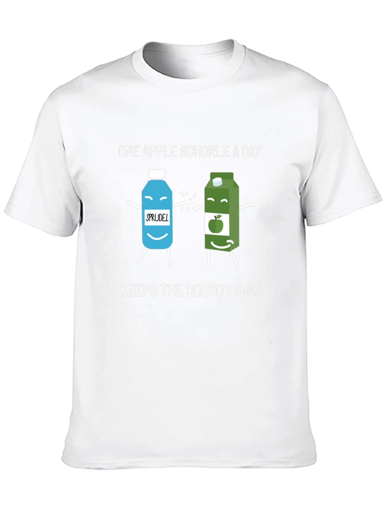 Apple Schorle T-Shirt - Funny Health Tee