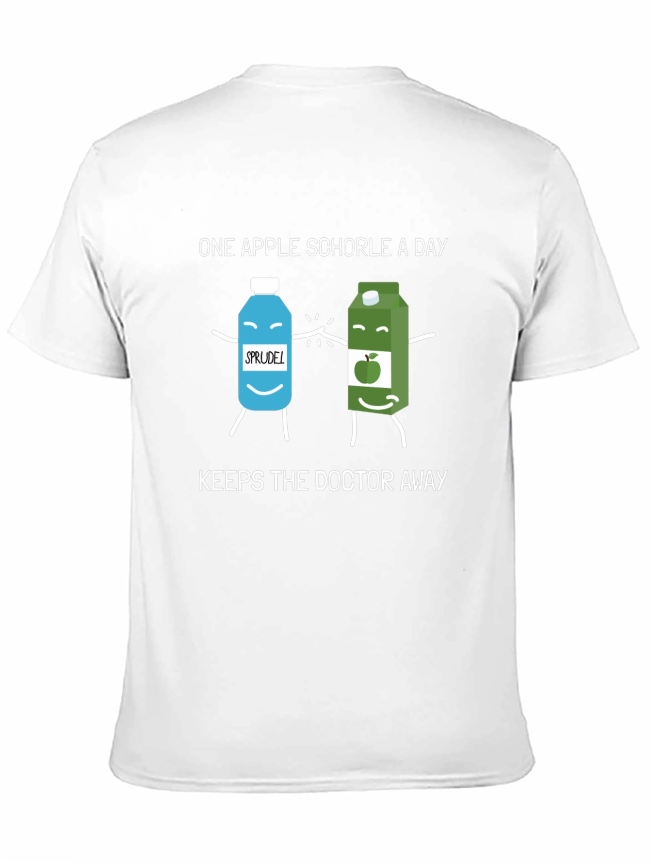 Apple Schorle T-Shirt - Funny Health Tee