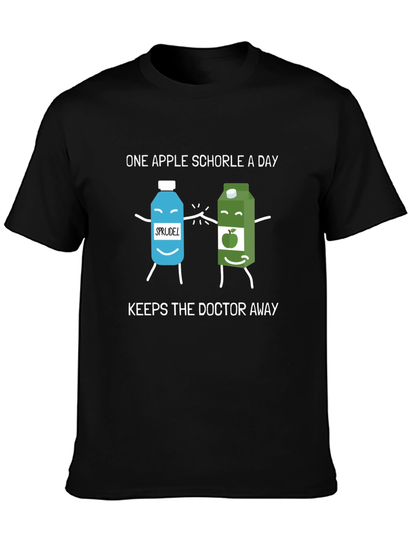Apple Schorle T-Shirt - Funny Health Tee