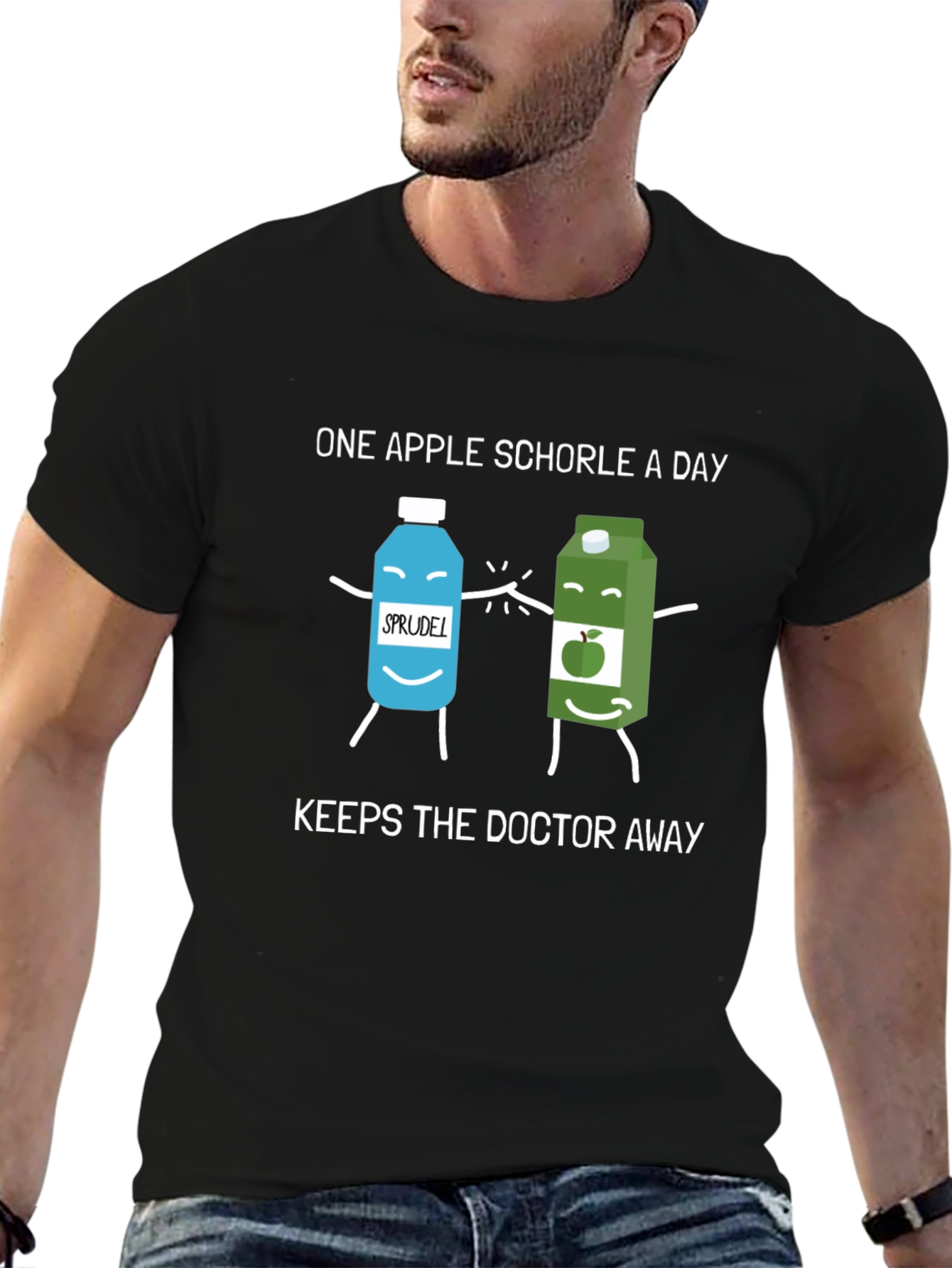 Apple Schorle T-Shirt - Funny Health Tee