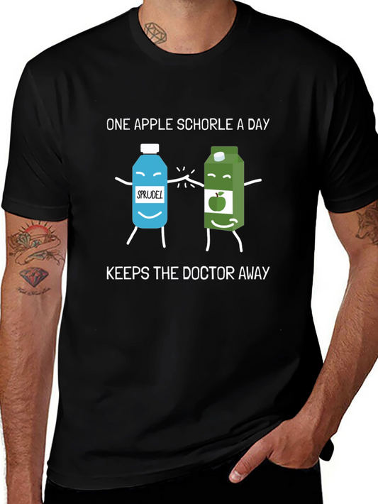 Apple Schorle T-Shirt - Funny Health Tee