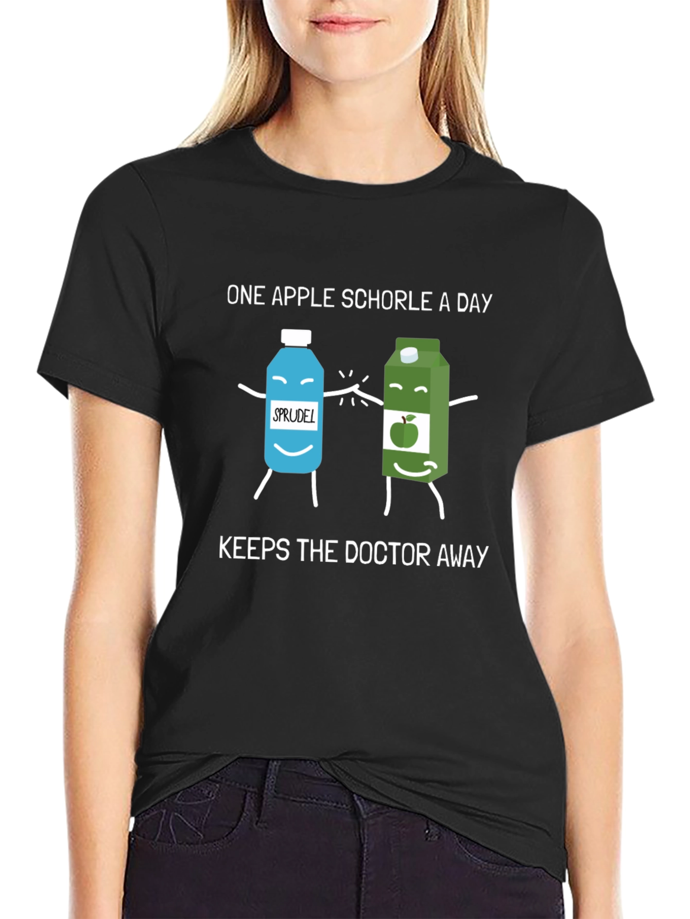 Apple Schorle T-Shirt - Funny Health Tee