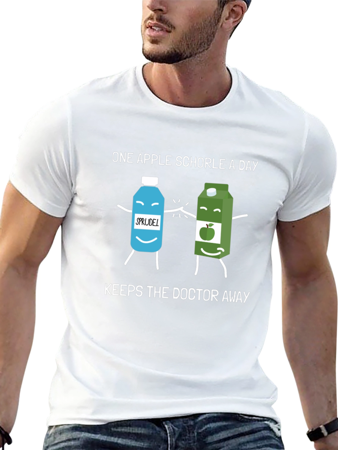 Apple Schorle T-Shirt - Funny Health Tee