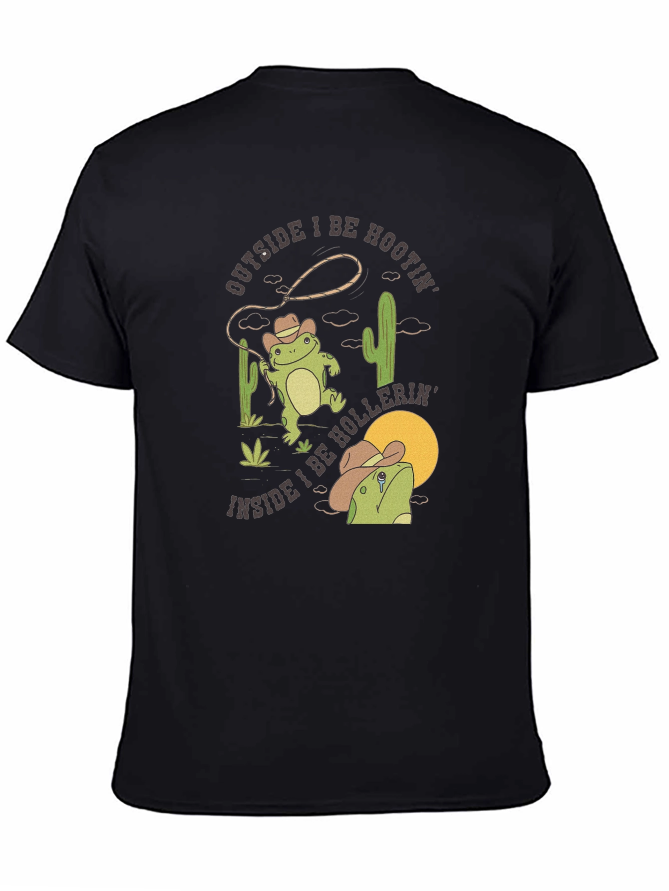 Cowboy Frog T-Shirt: Hoots & Hollers