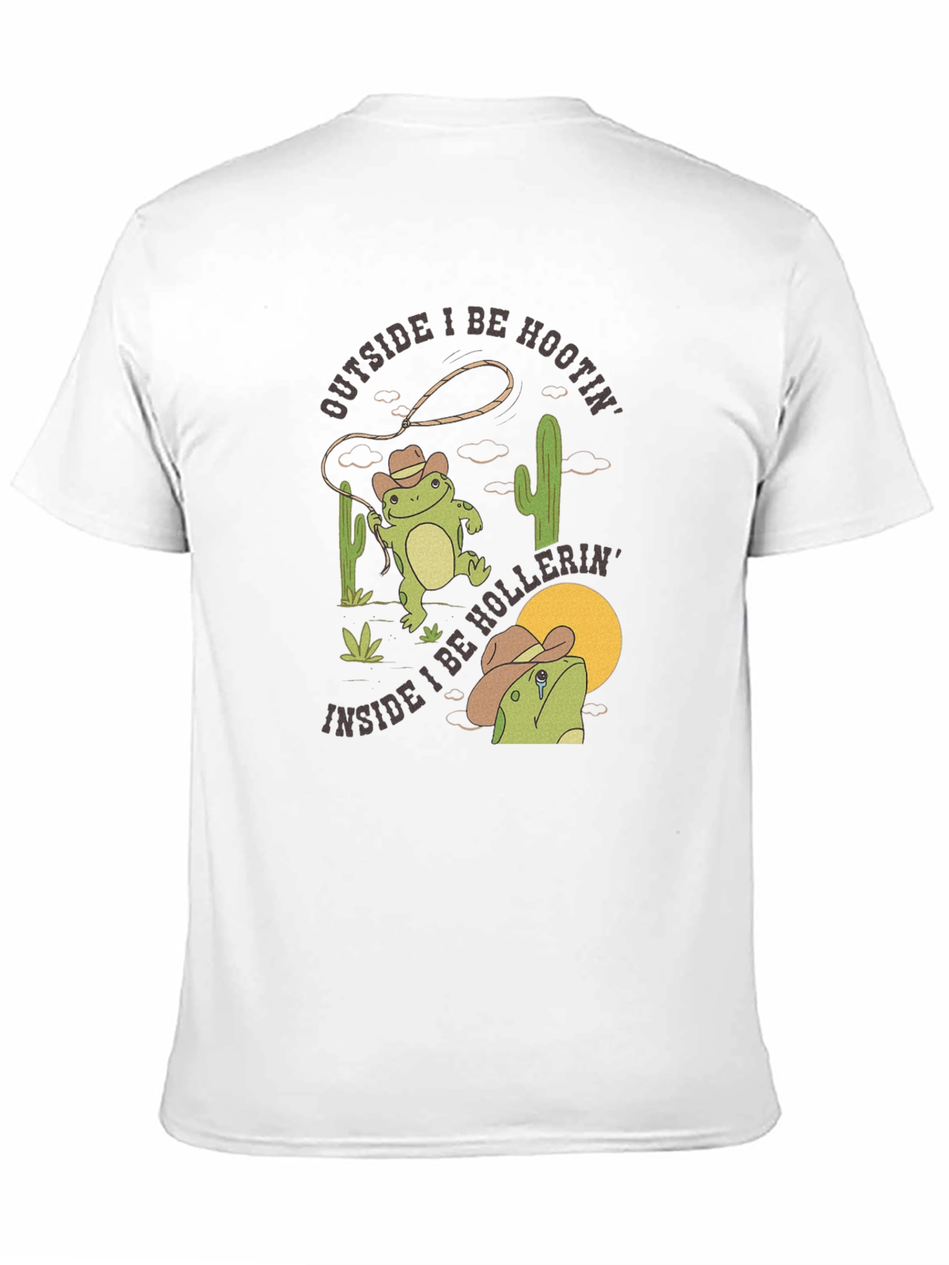 Cowboy Frog T-Shirt: Hoots & Hollers