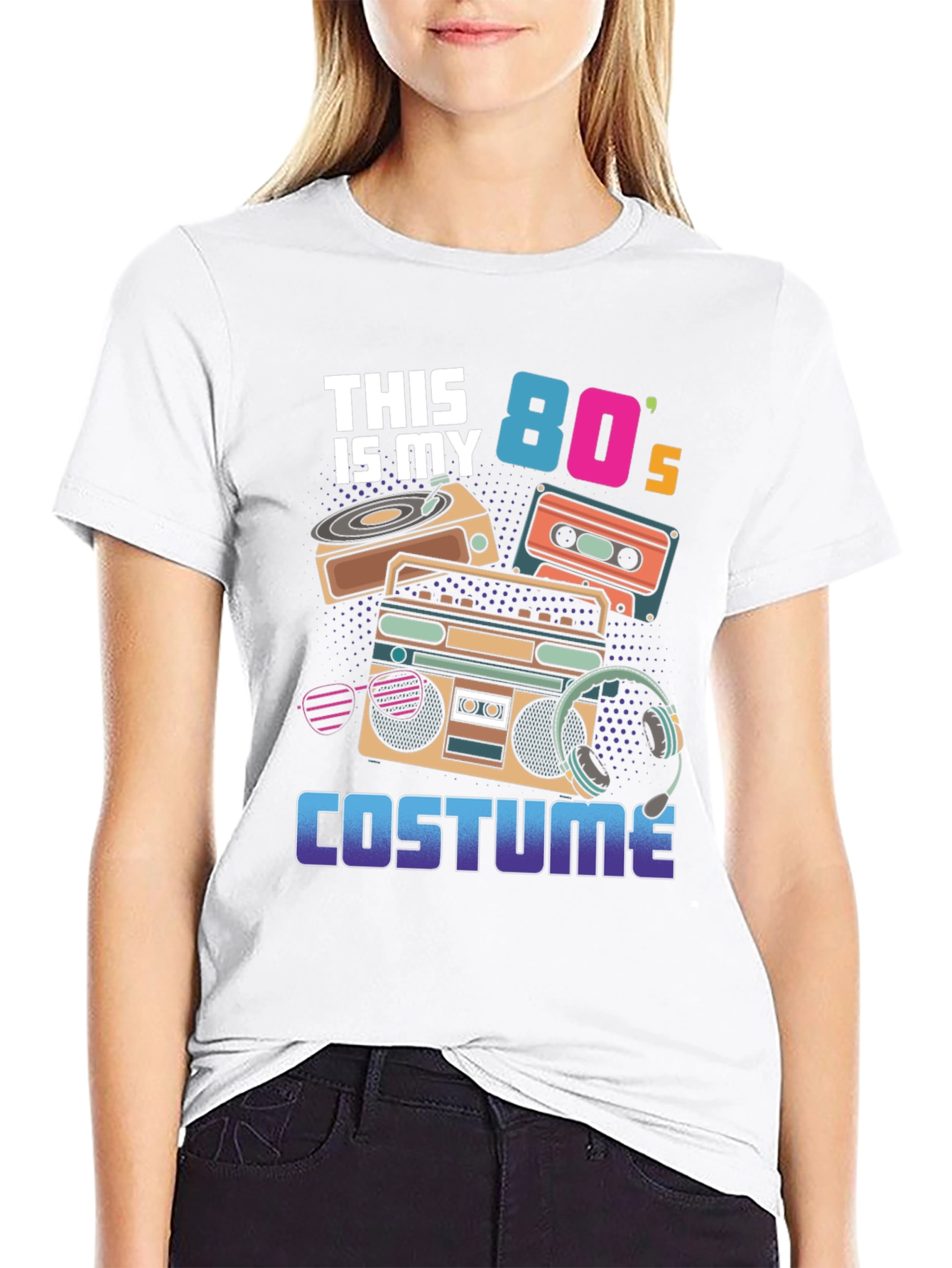 80s Costume T-Shirt - Retro Style