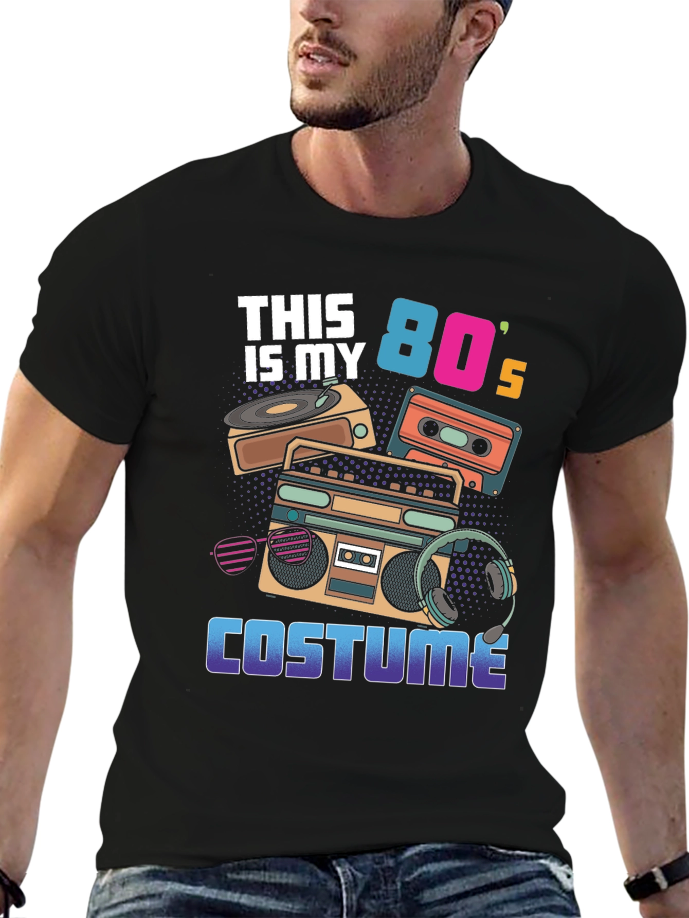 80s Costume T-Shirt - Retro Style