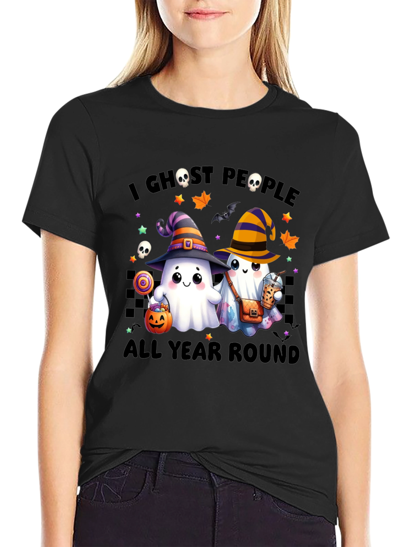 Ghostly Halloween T-Shirt