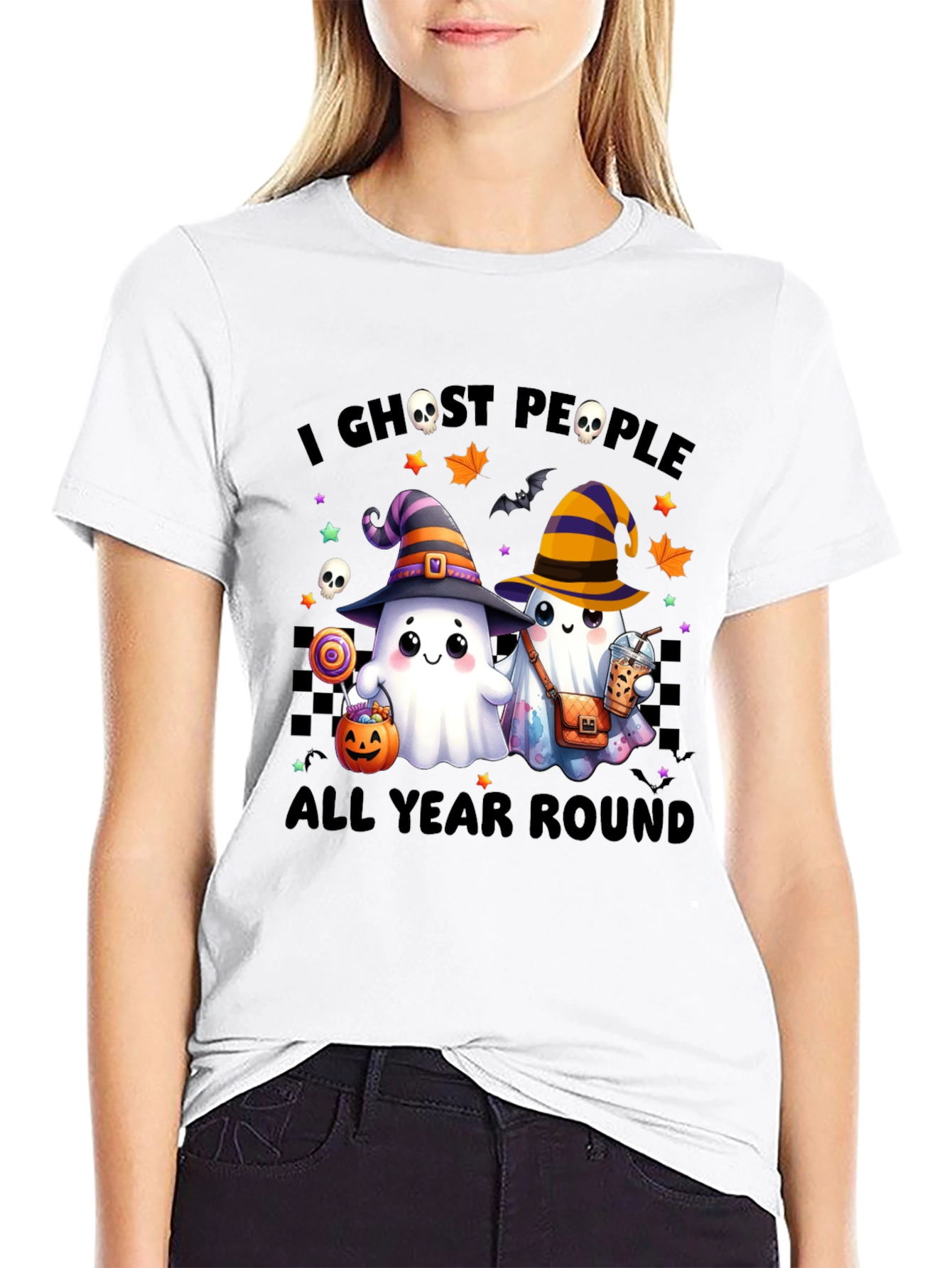 Ghostly Halloween T-Shirt