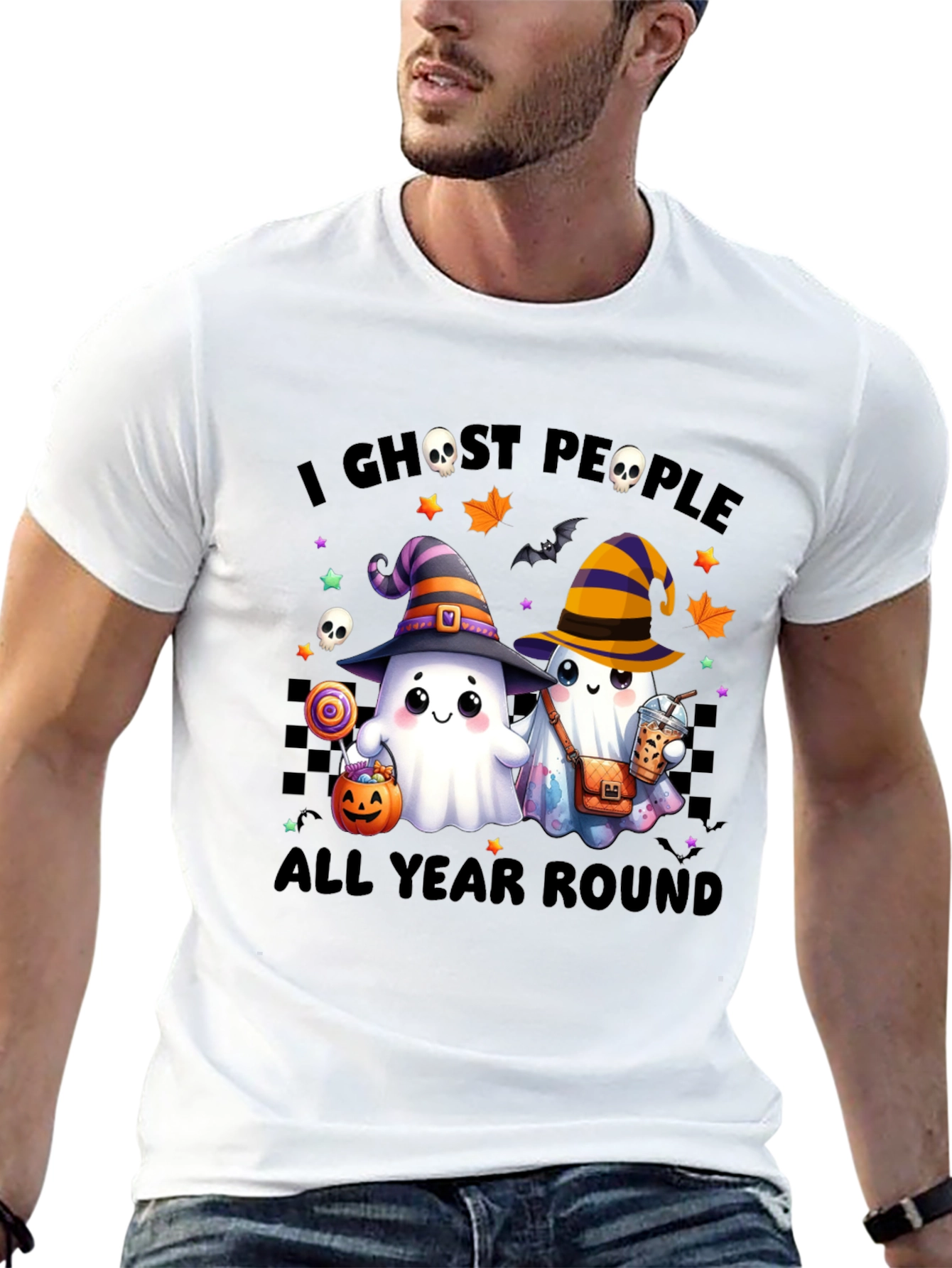 Ghostly Halloween T-Shirt