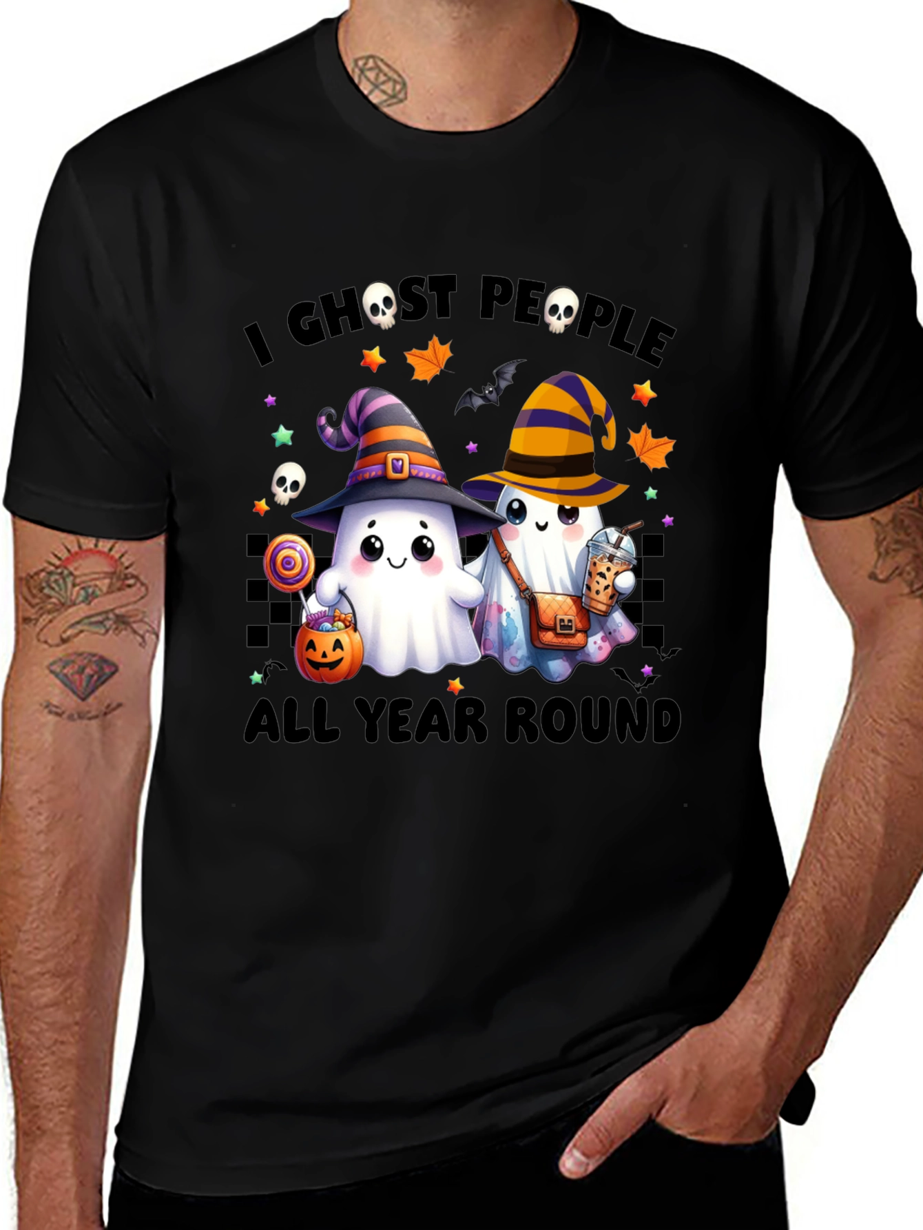 Ghostly Halloween T-Shirt