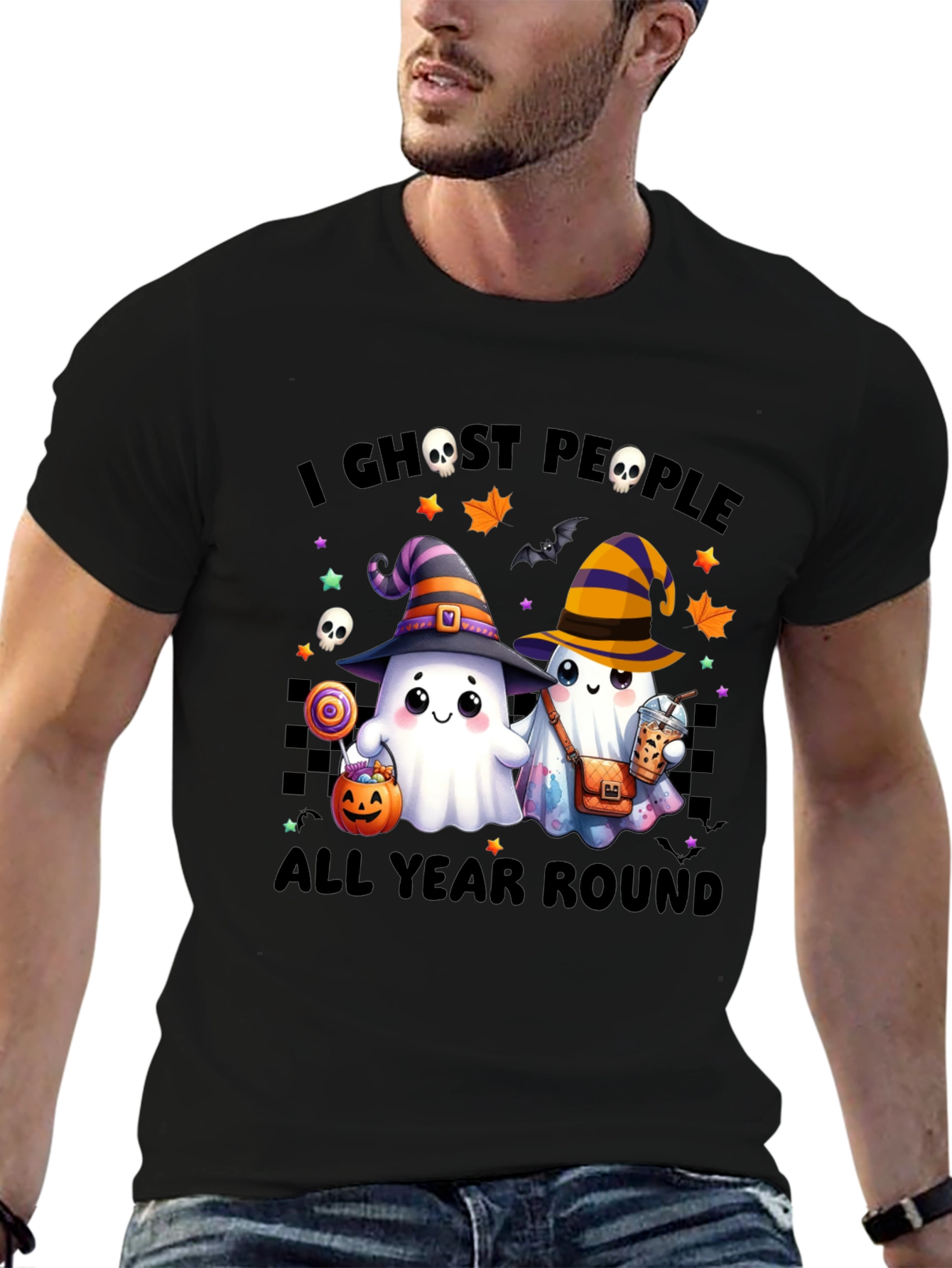Ghostly Halloween T-Shirt