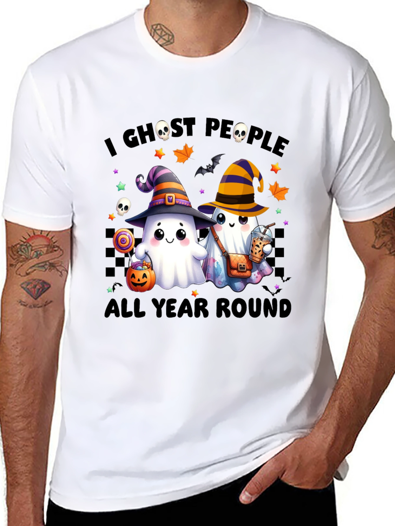 Ghostly Halloween T-Shirt