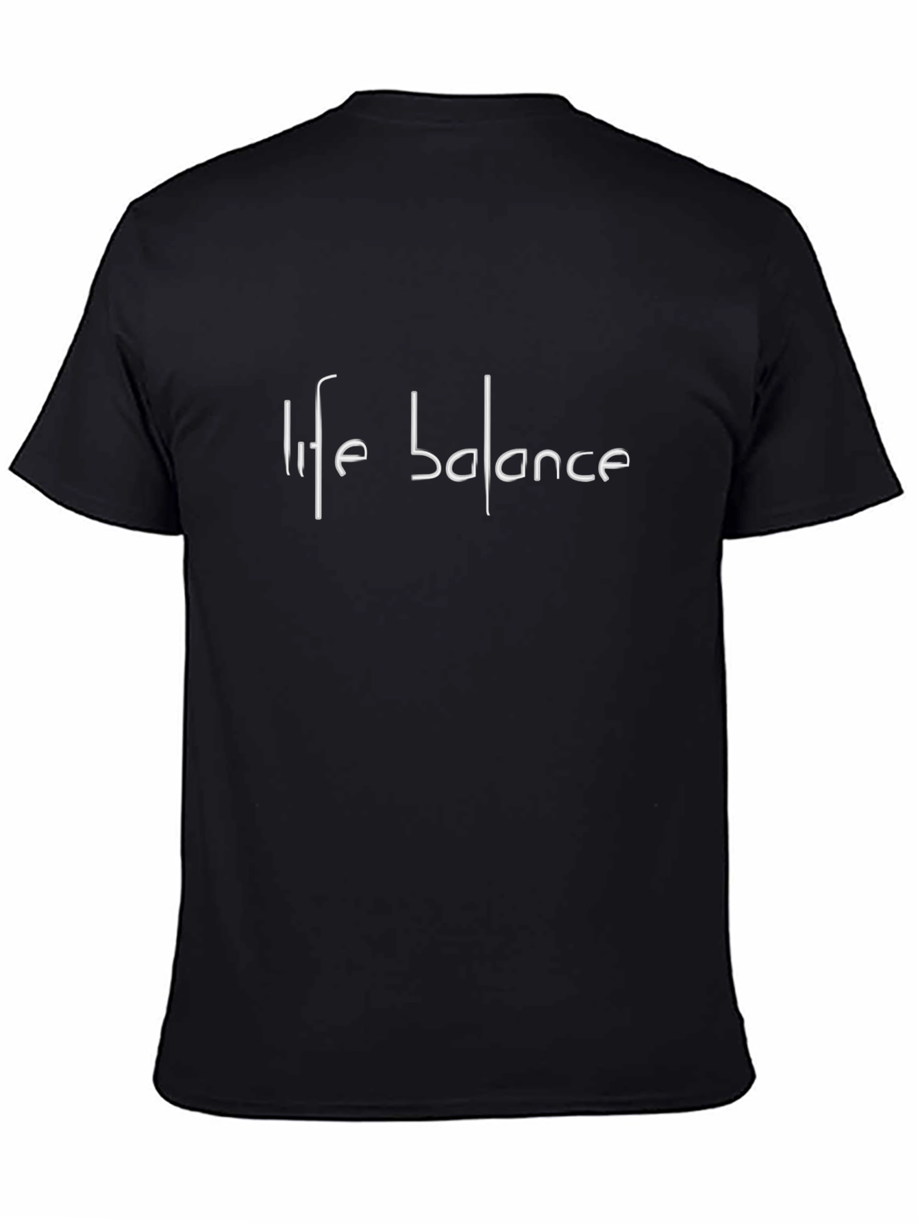 Life Balance T-Shirt - Soft Cotton Blend Casual Tee