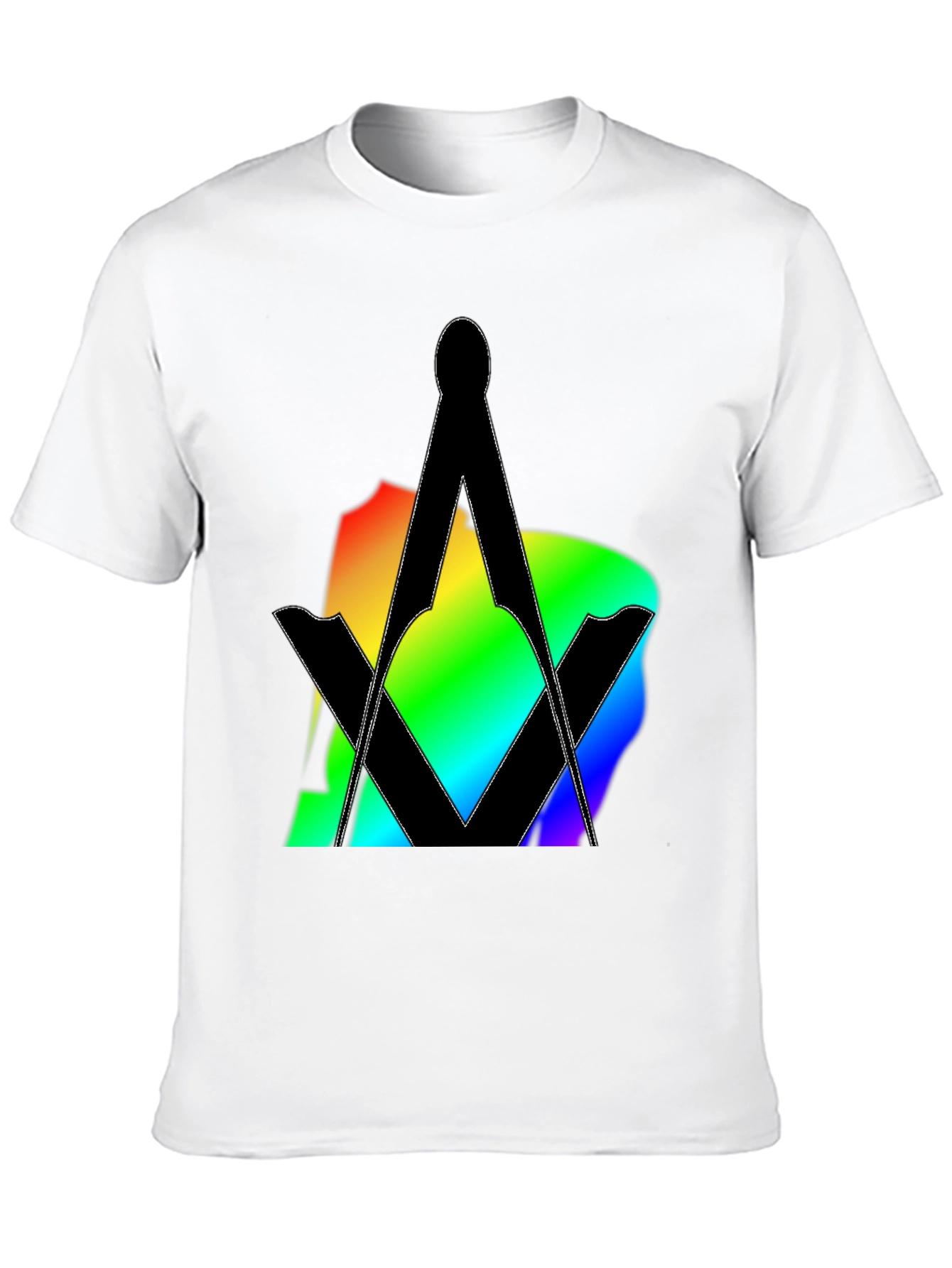 Rainbow Masonic Symbol T-Shirt