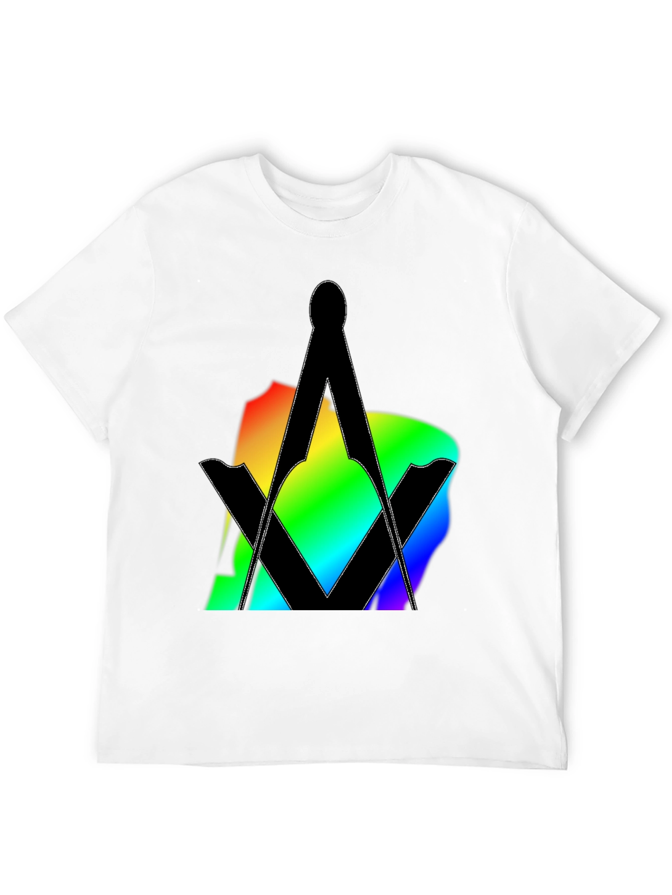Rainbow Masonic Symbol T-Shirt