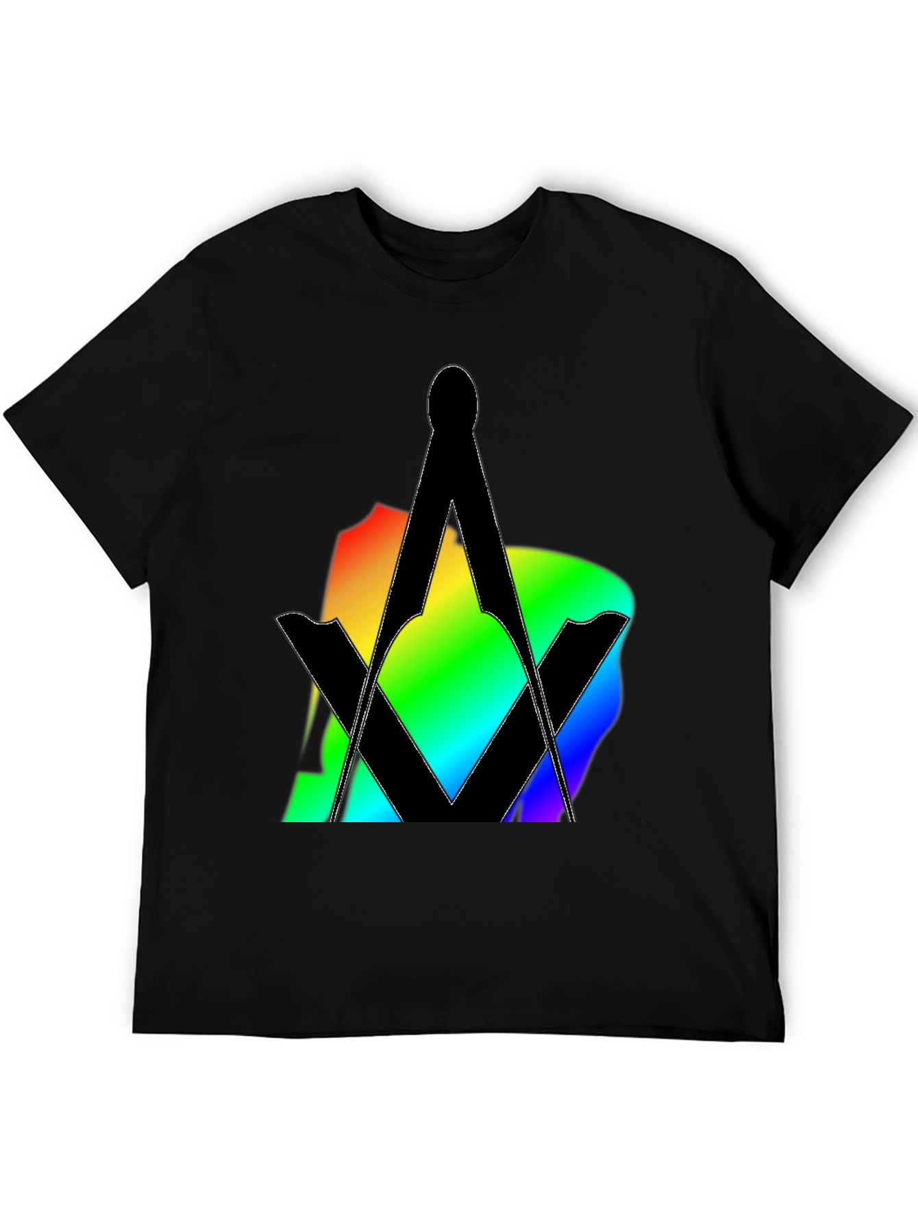 Rainbow Masonic Symbol T-Shirt