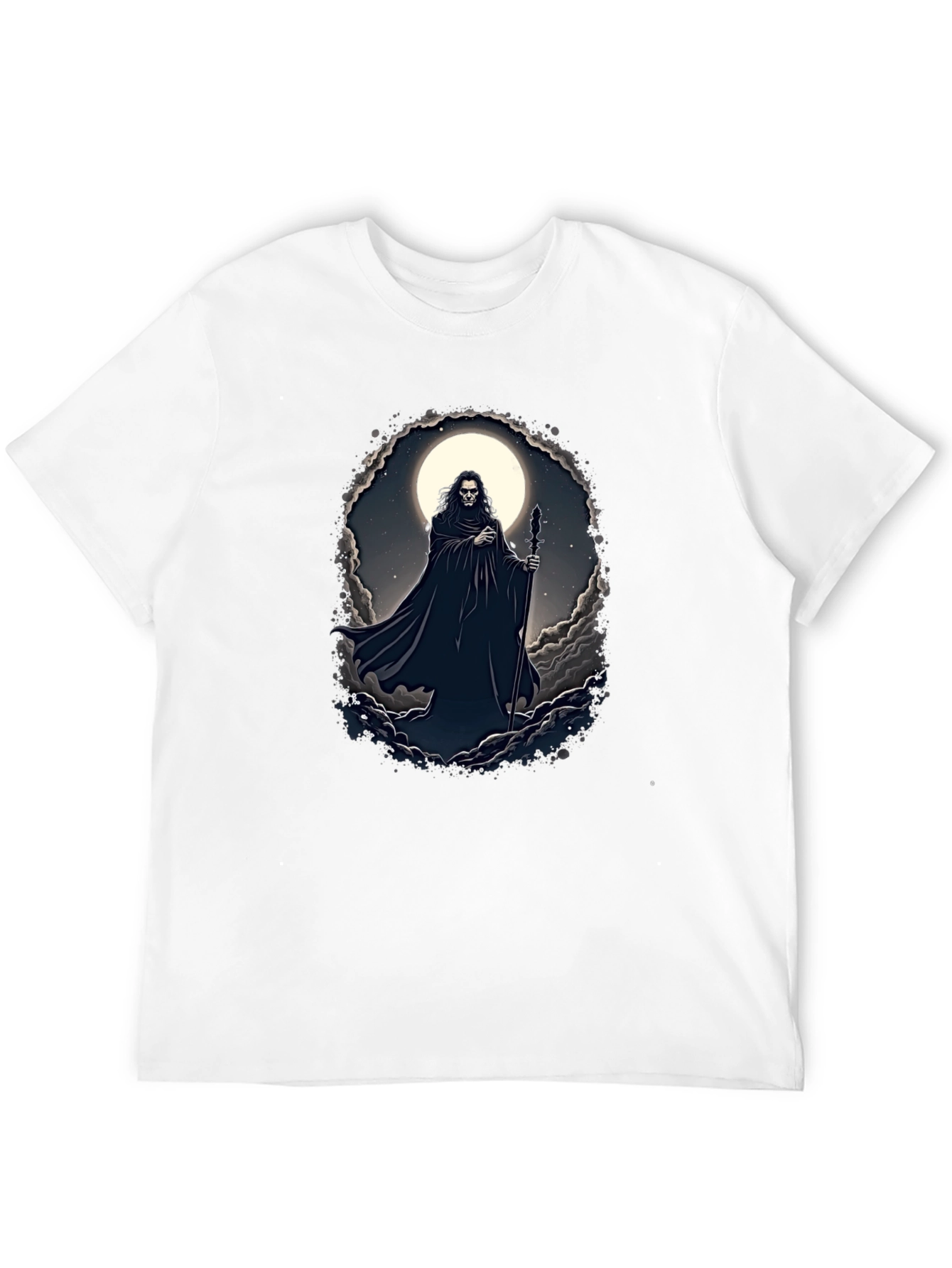 Wizard Moon T-Shirt - Gothic Fantasy Tee